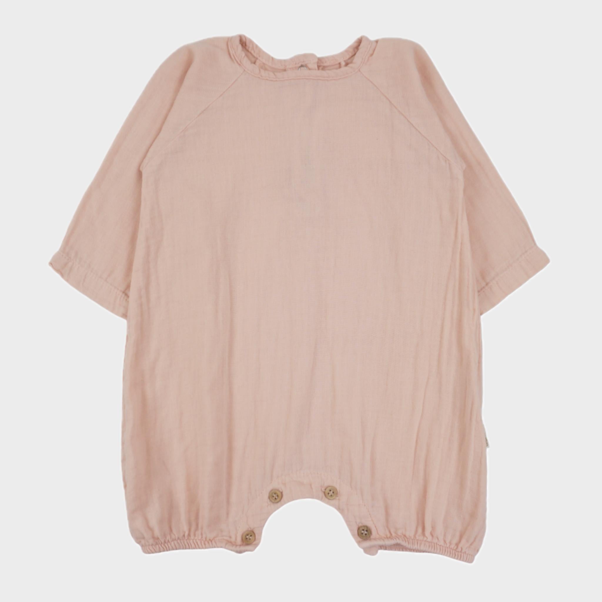 Barboteuse Rose - 9 mois