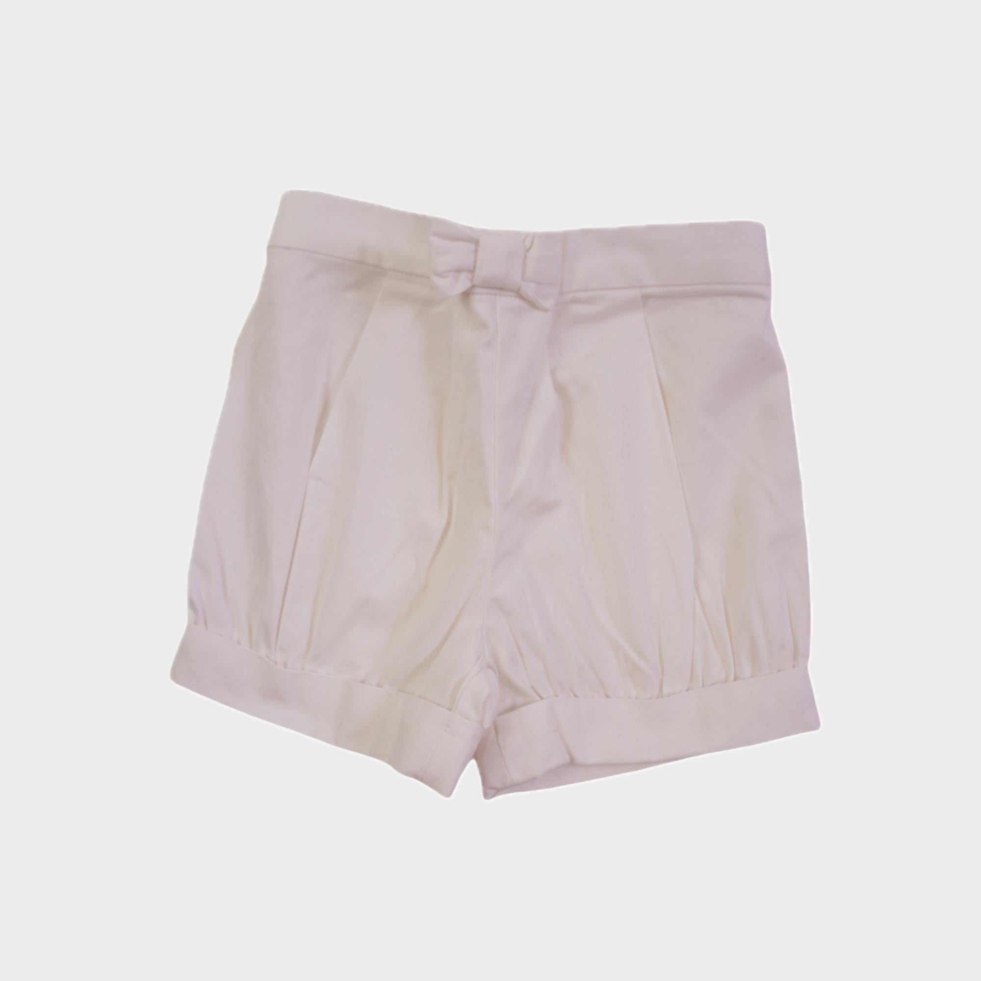 Short Blanc - 12 mois