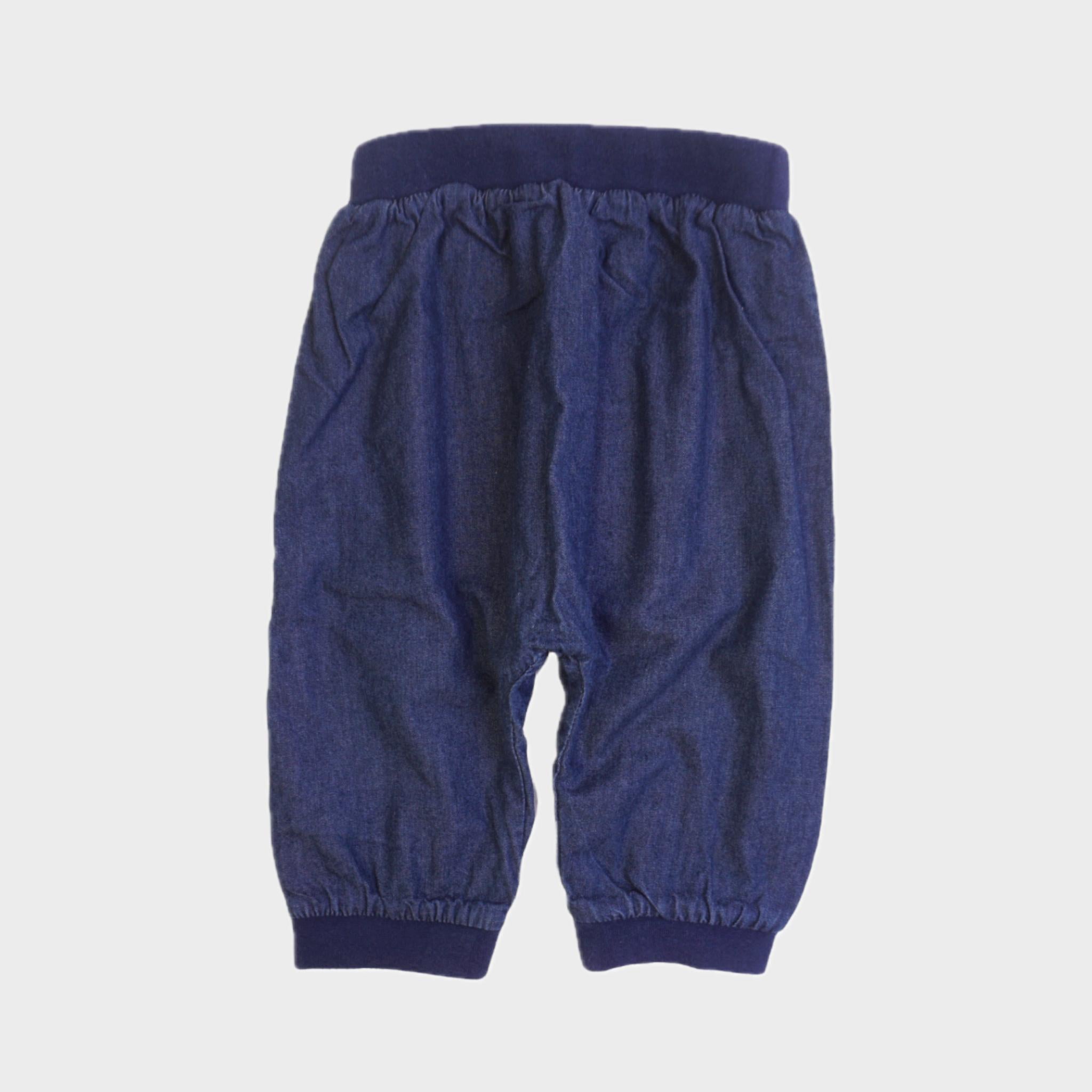 Pantalon Bleu - 6 mois