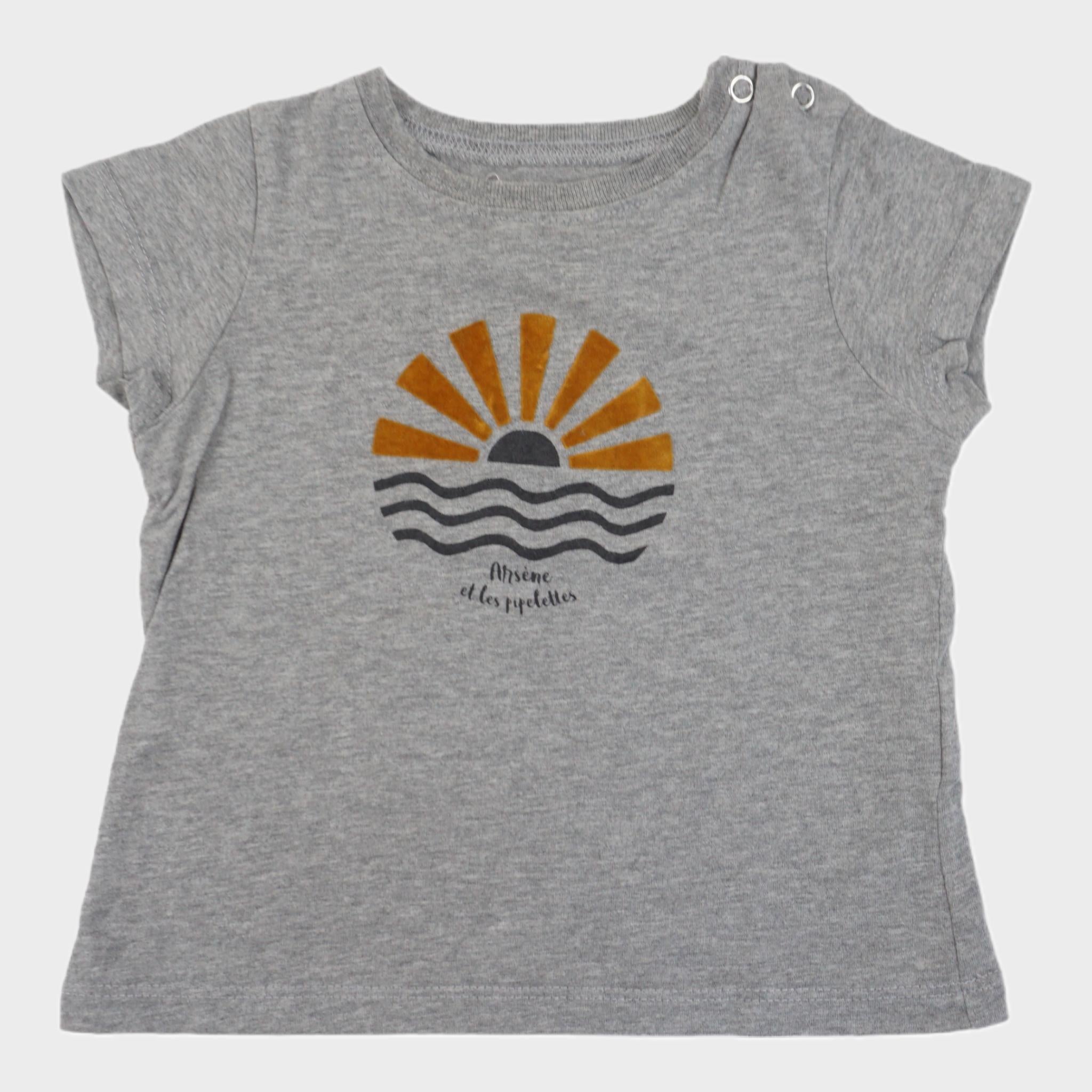 T-shirt Gris - 12 mois