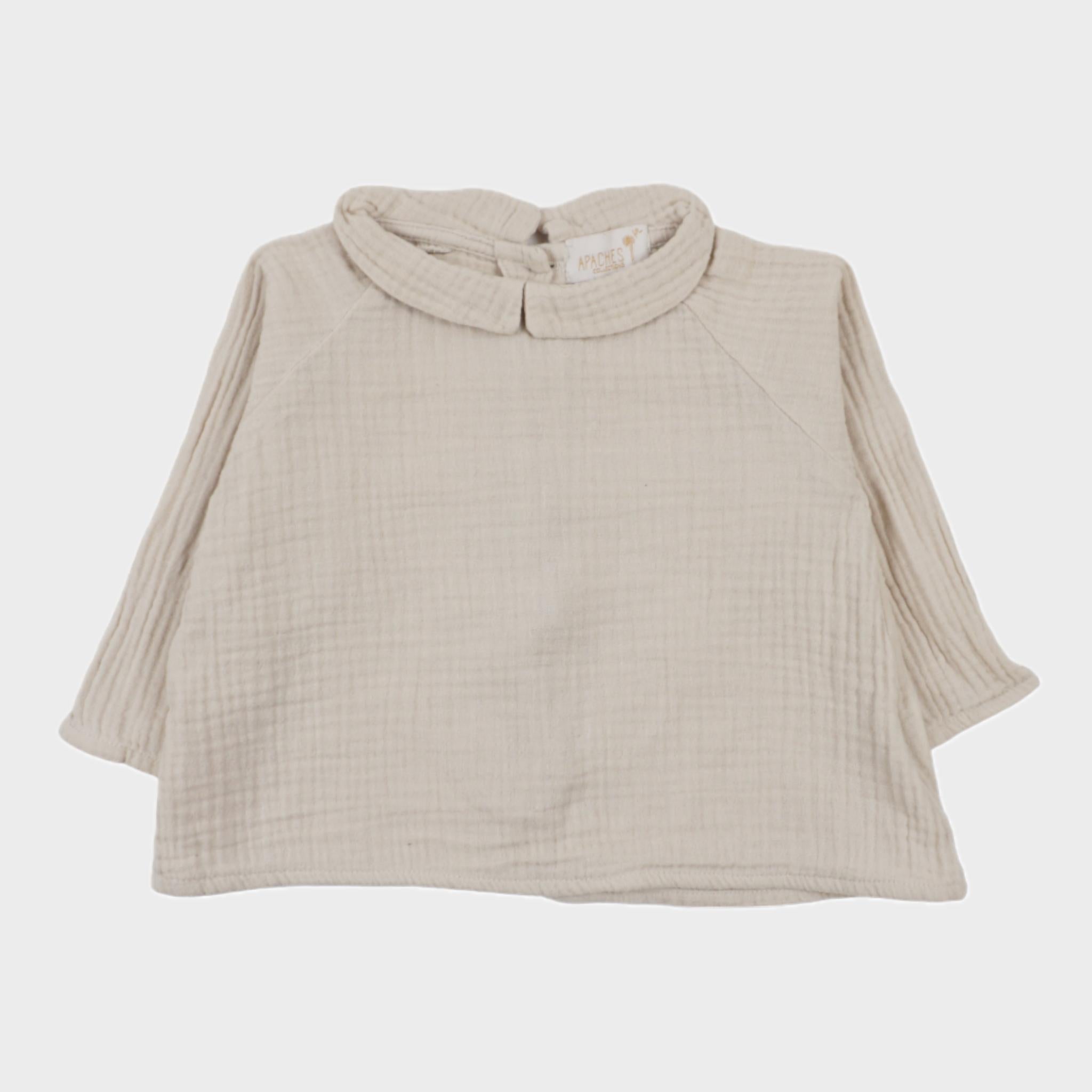Blouse Beige - 12 mois