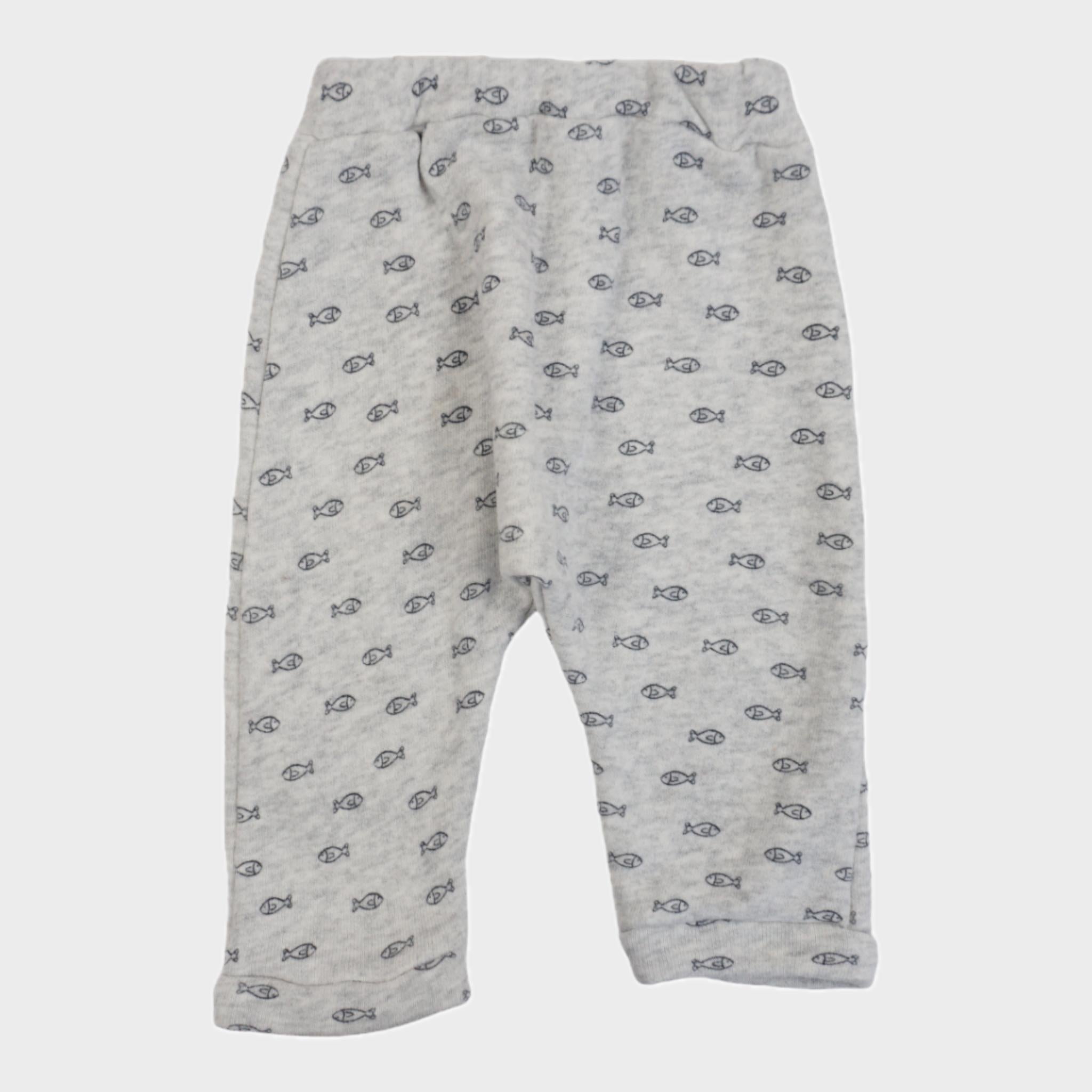 Pantalon Gris - 6 mois