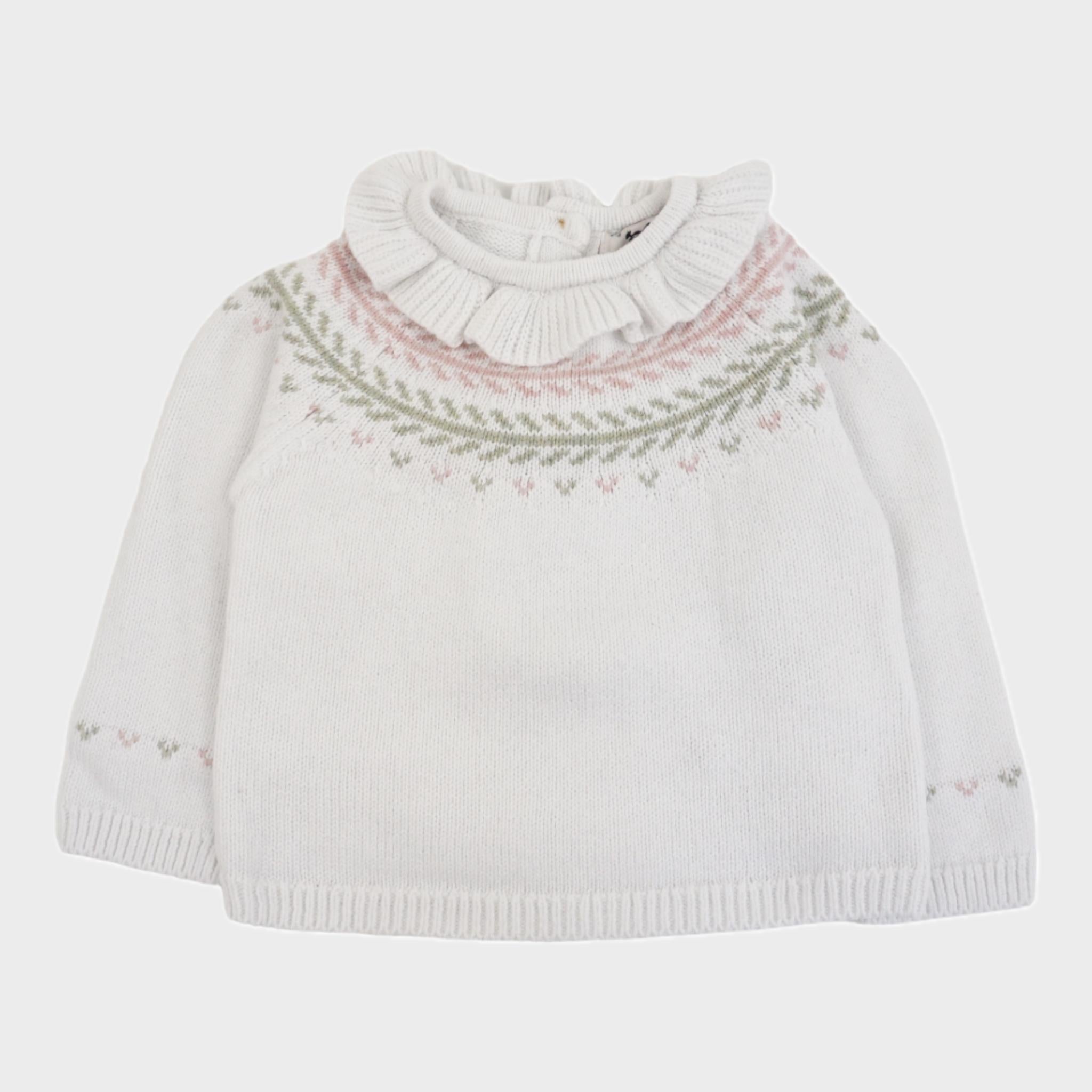 Pull Blanc - 12 mois