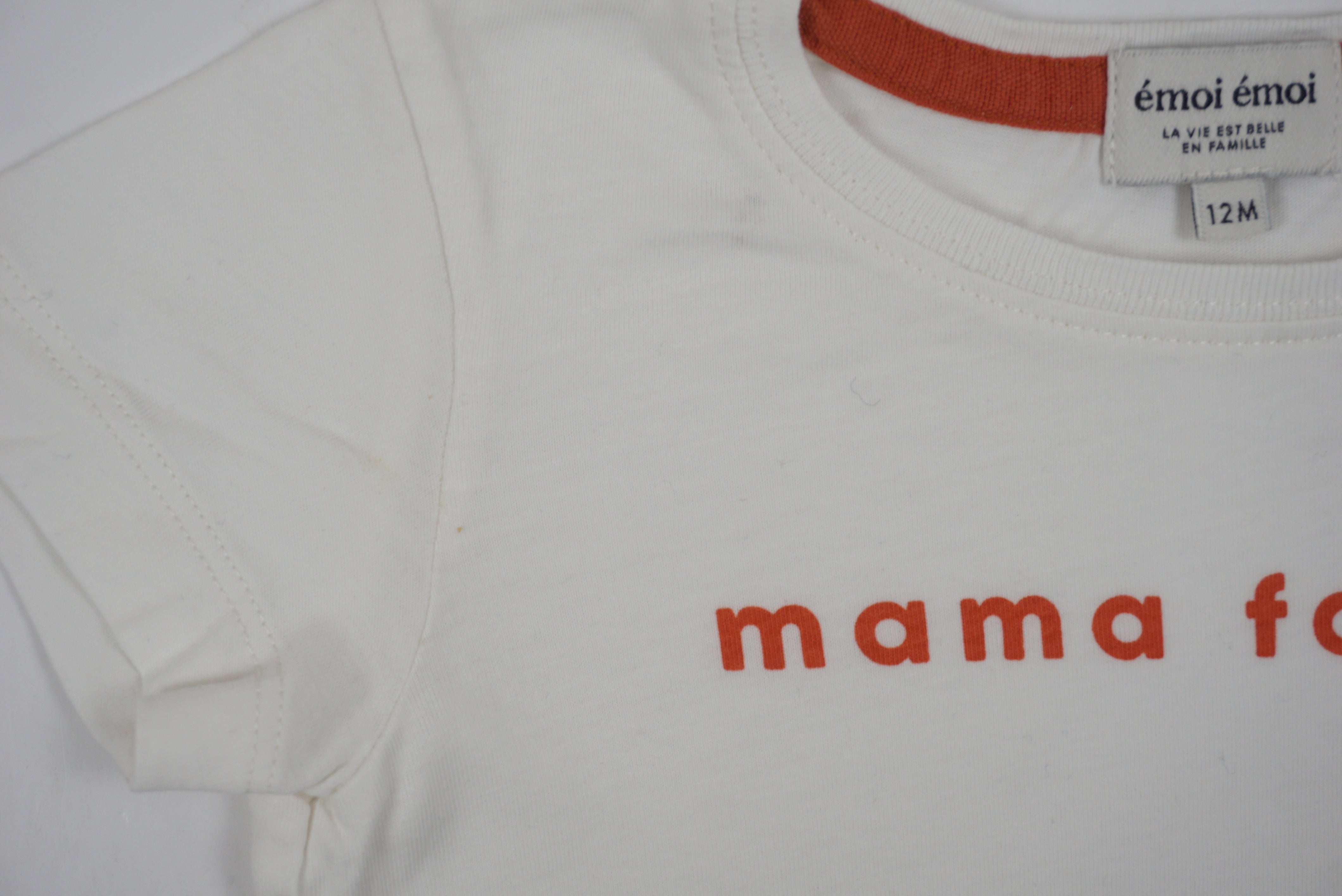 T-shirt Blanc - 12 mois