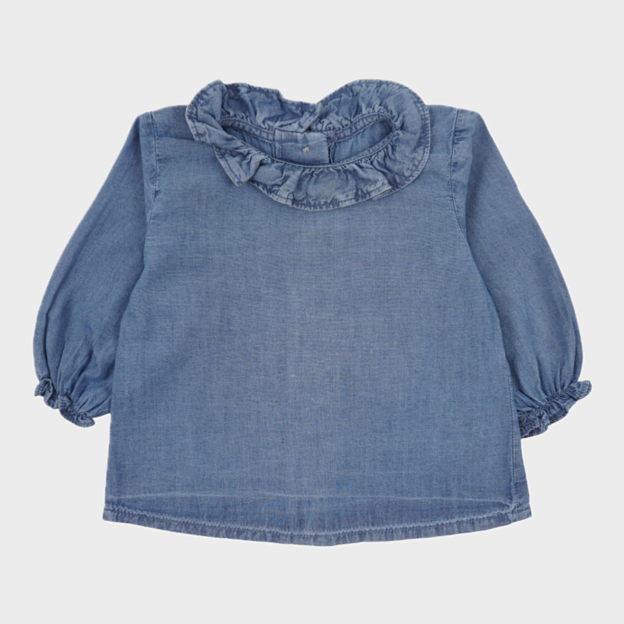 Blouse Bleu - 6 mois