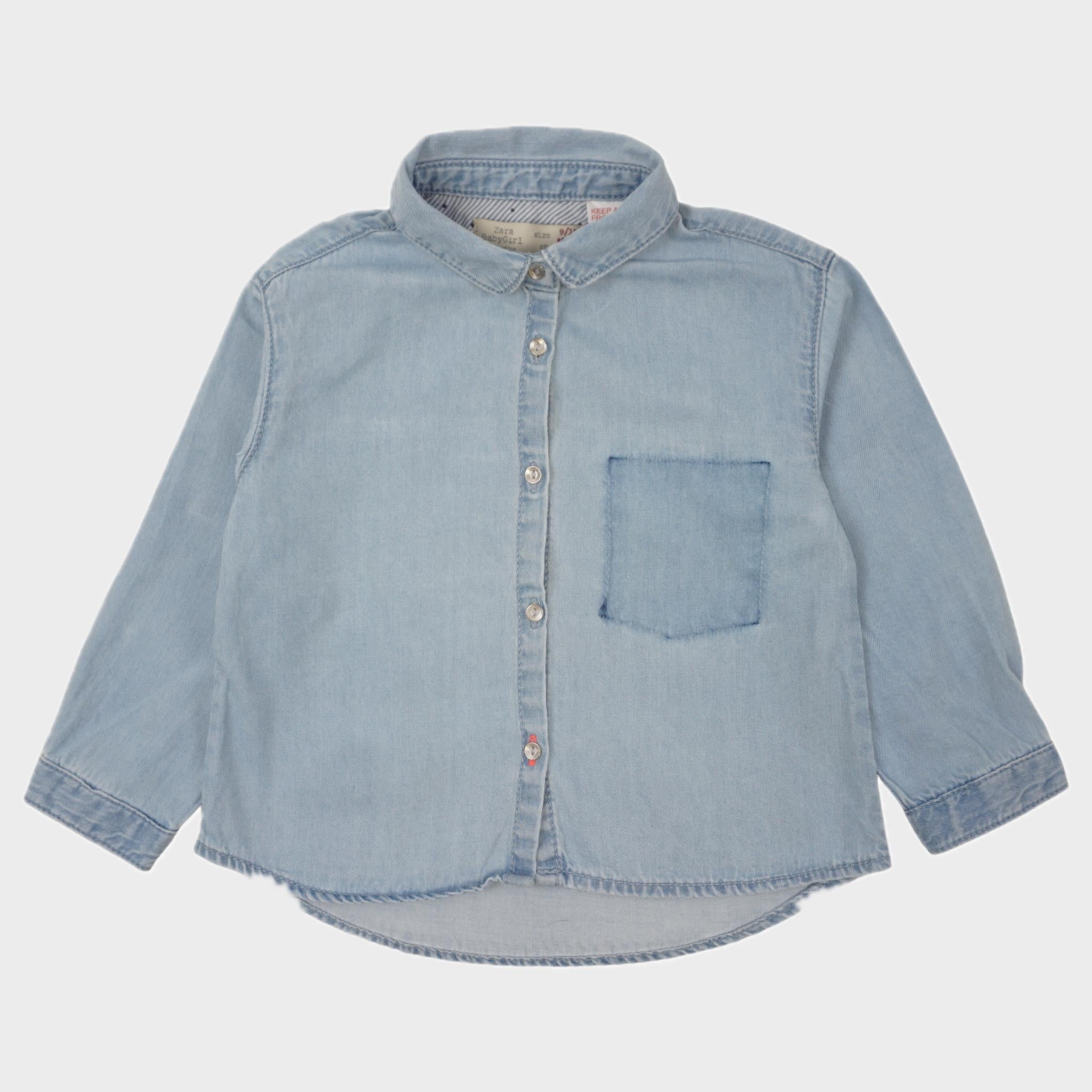 Chemise Bleu - 9/12 mois