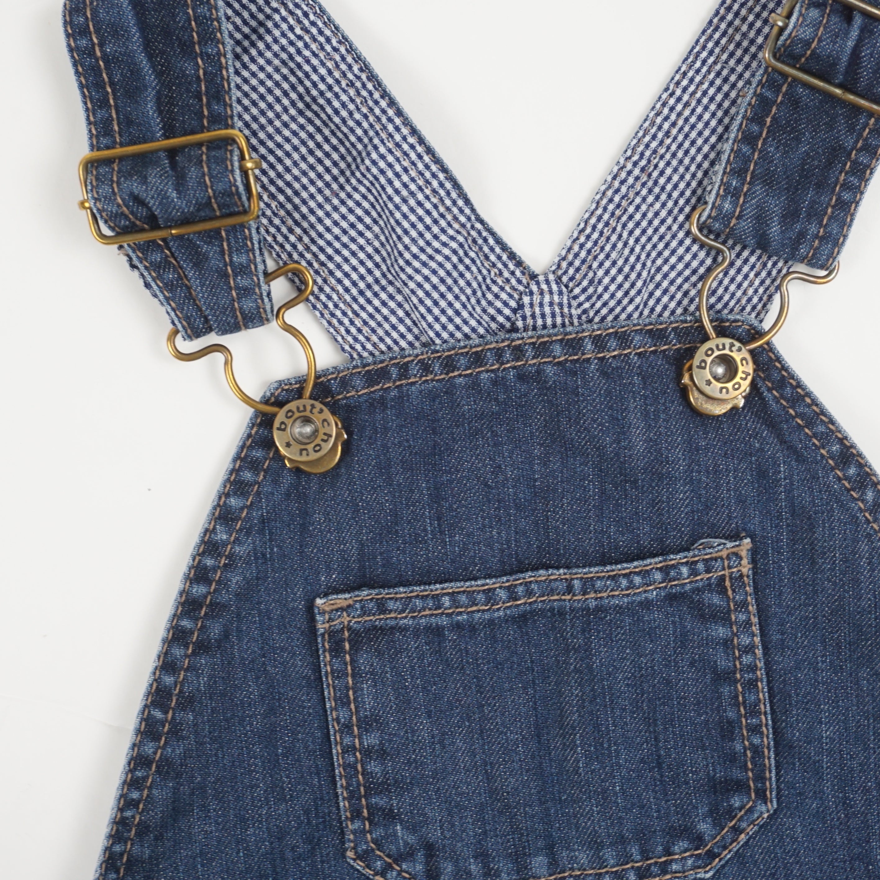 Salopette Bleu - 12 mois