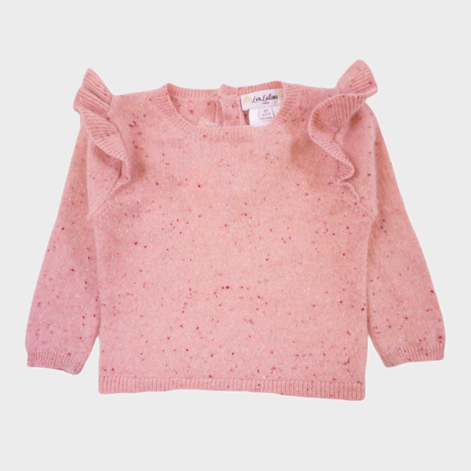 Pull Rose - 6 mois