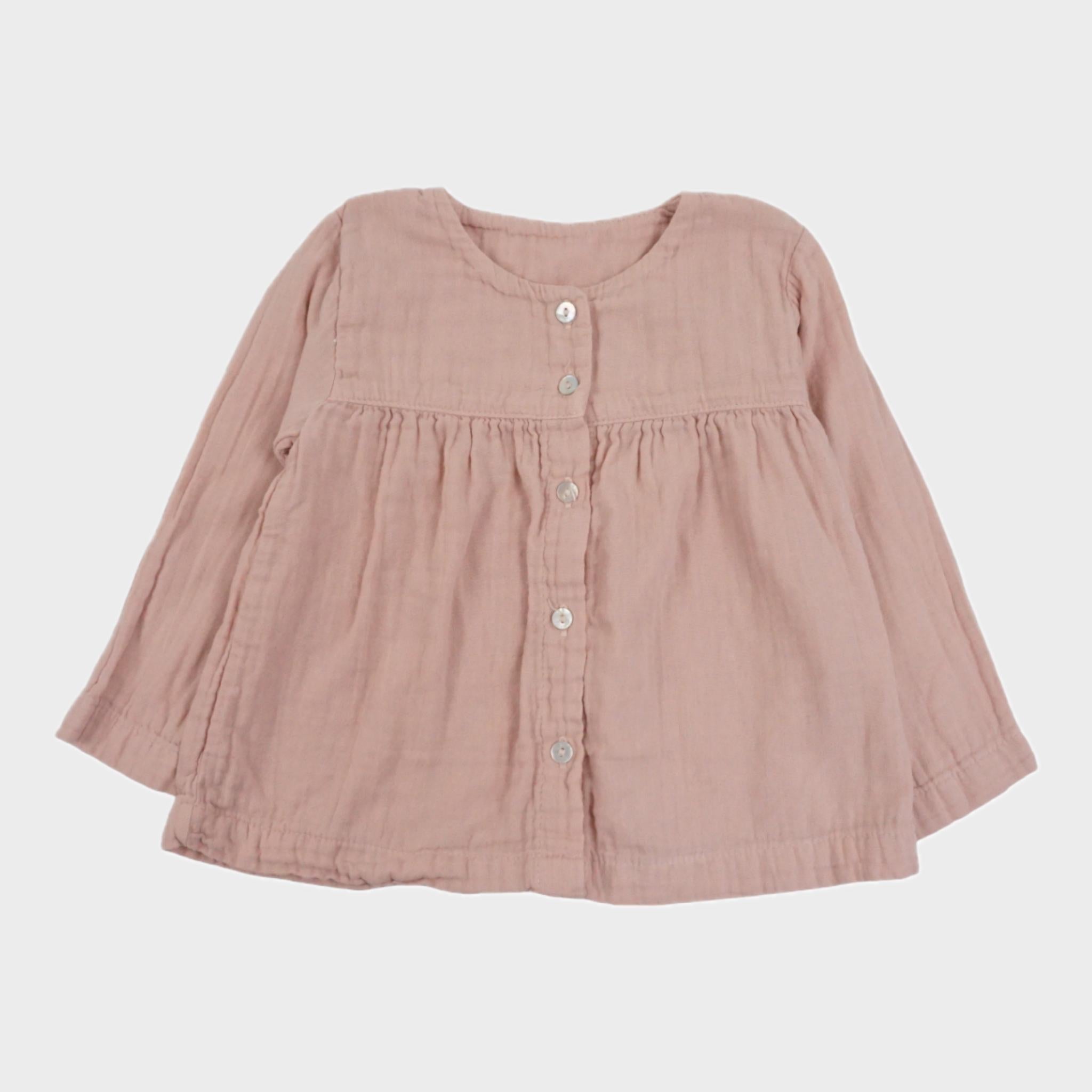 Chemise Rose - 12 mois