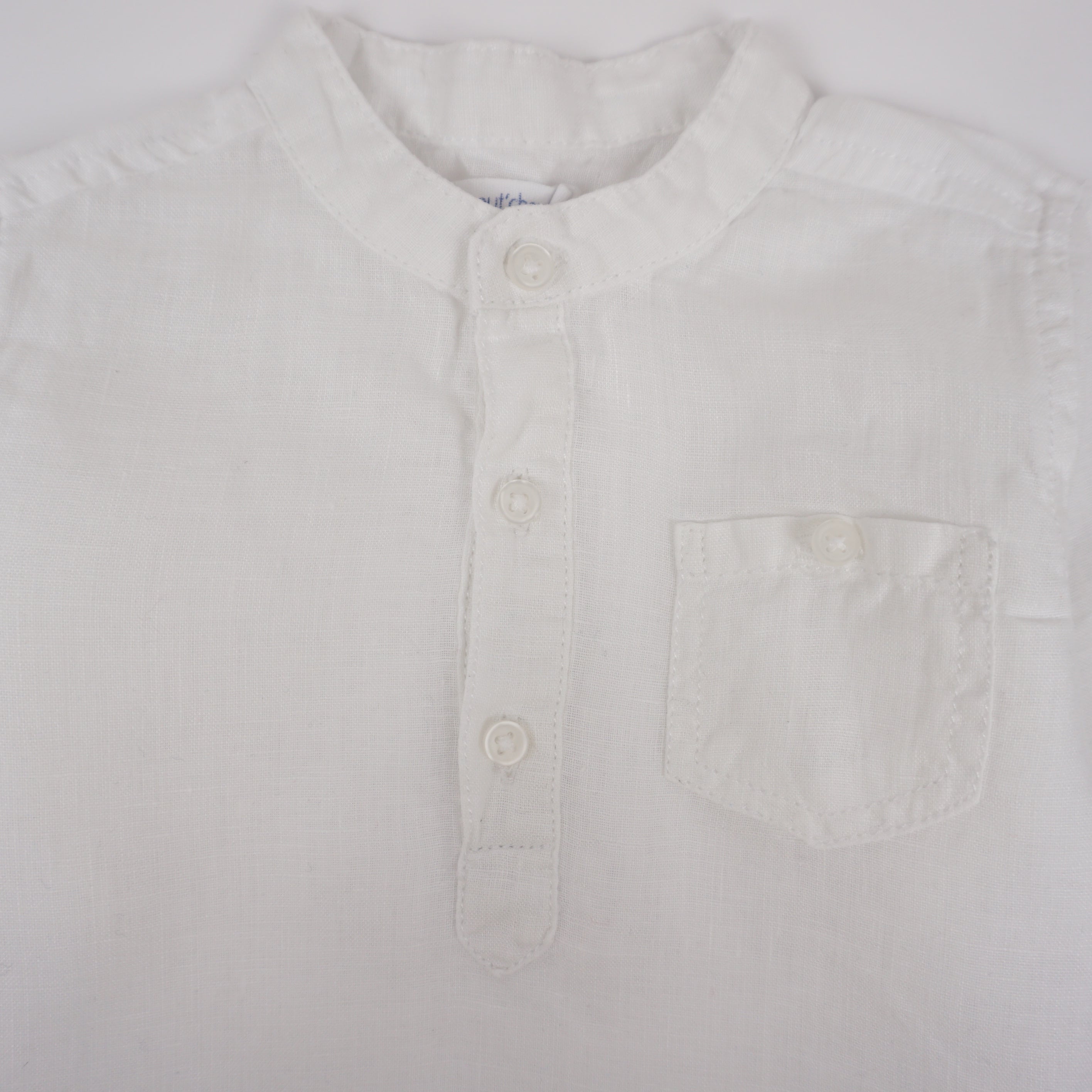Blouse Blanc - 9 mois