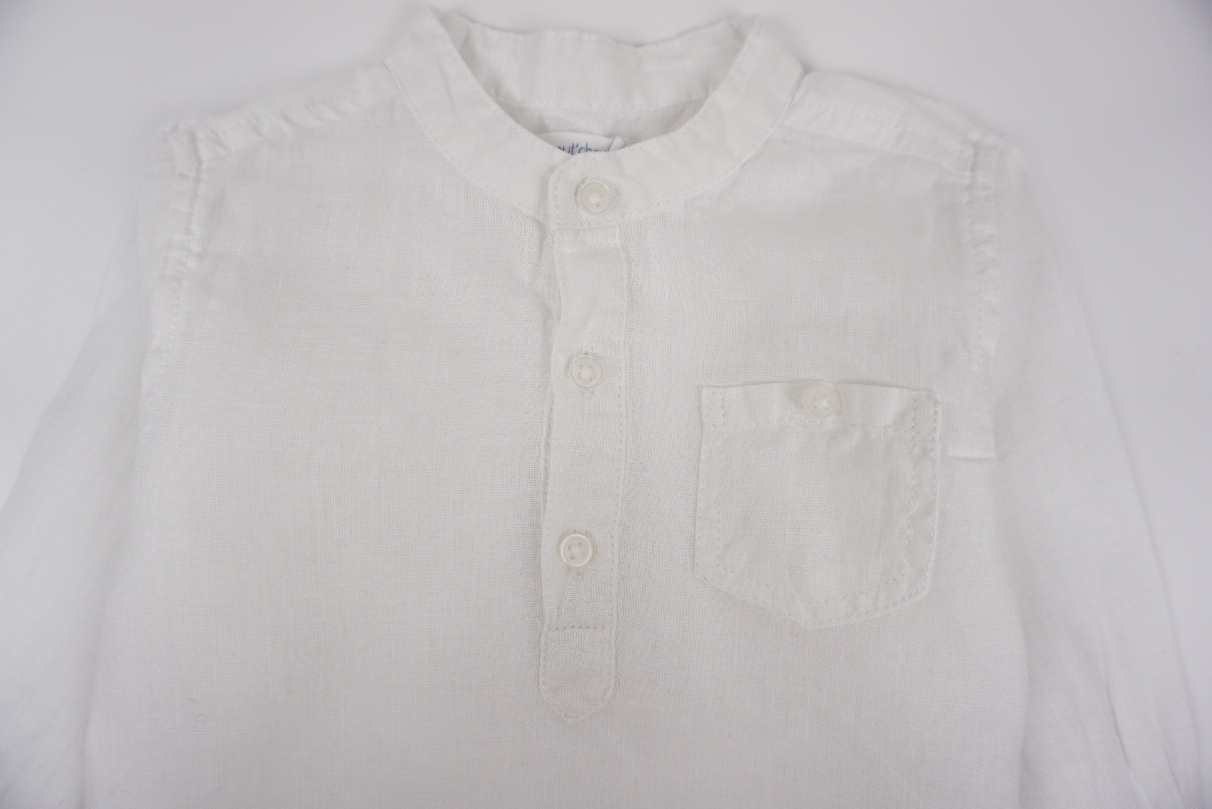Blouse Blanc - 9 mois