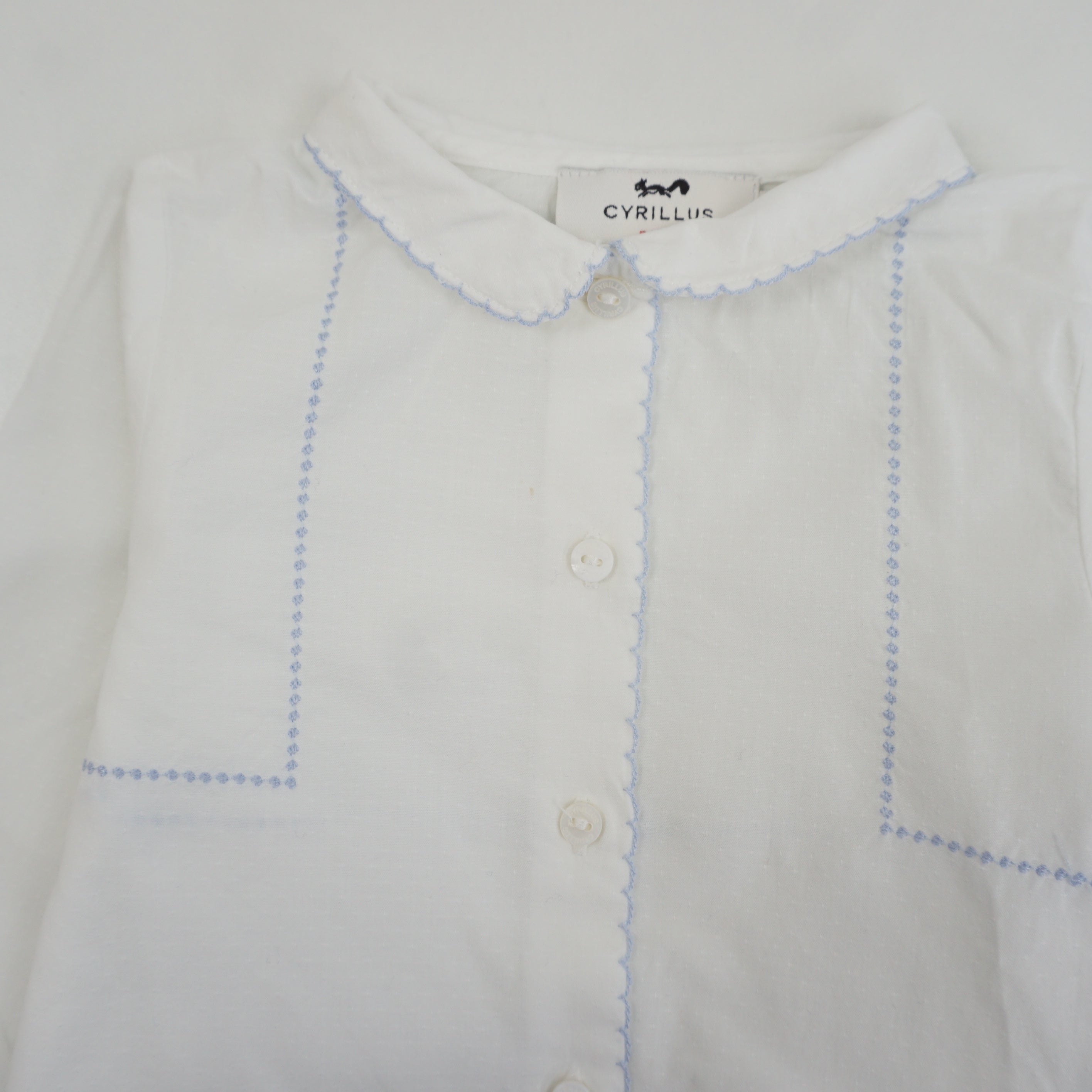 Chemise Blanc - 12 mois