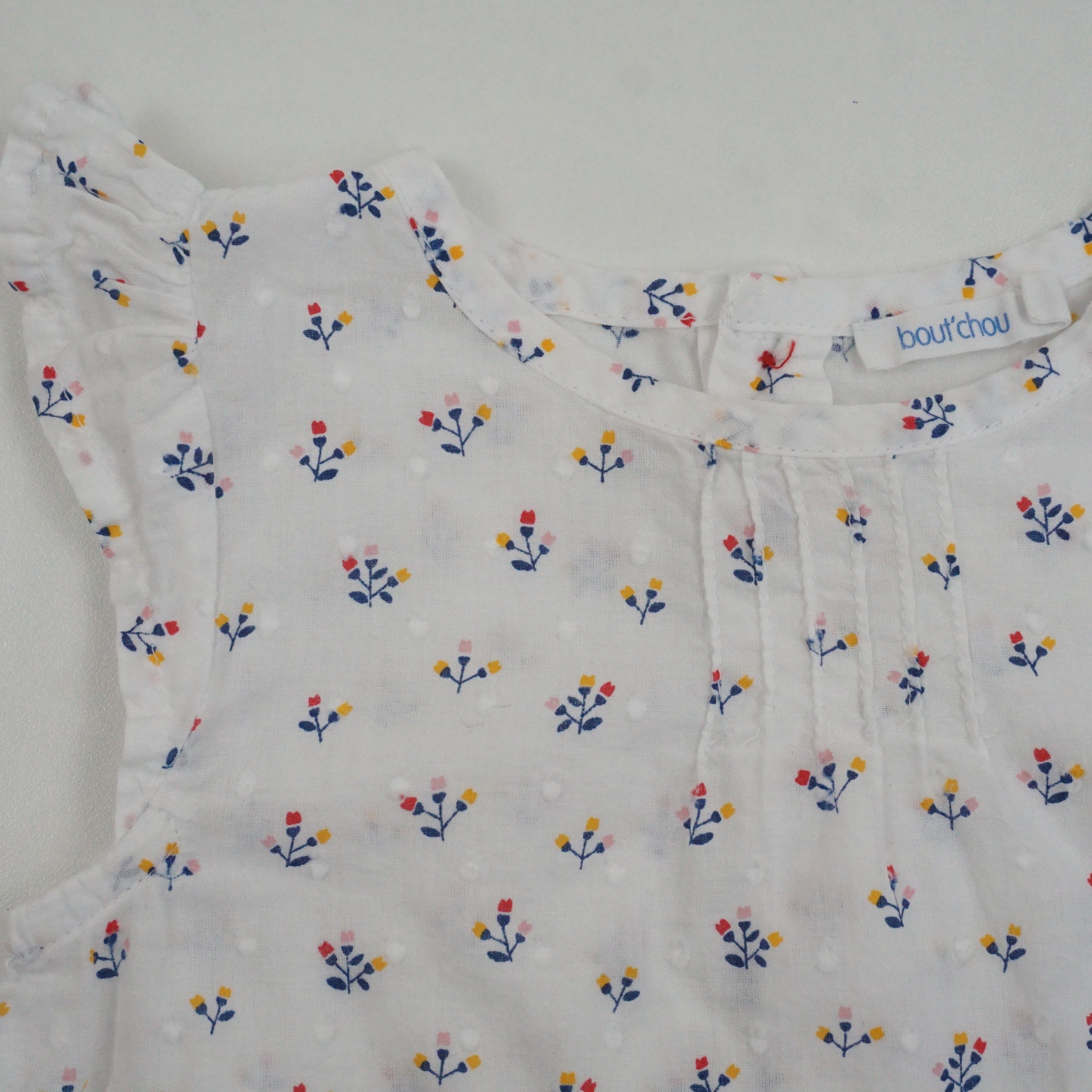 Blouse Blanc - 12 mois