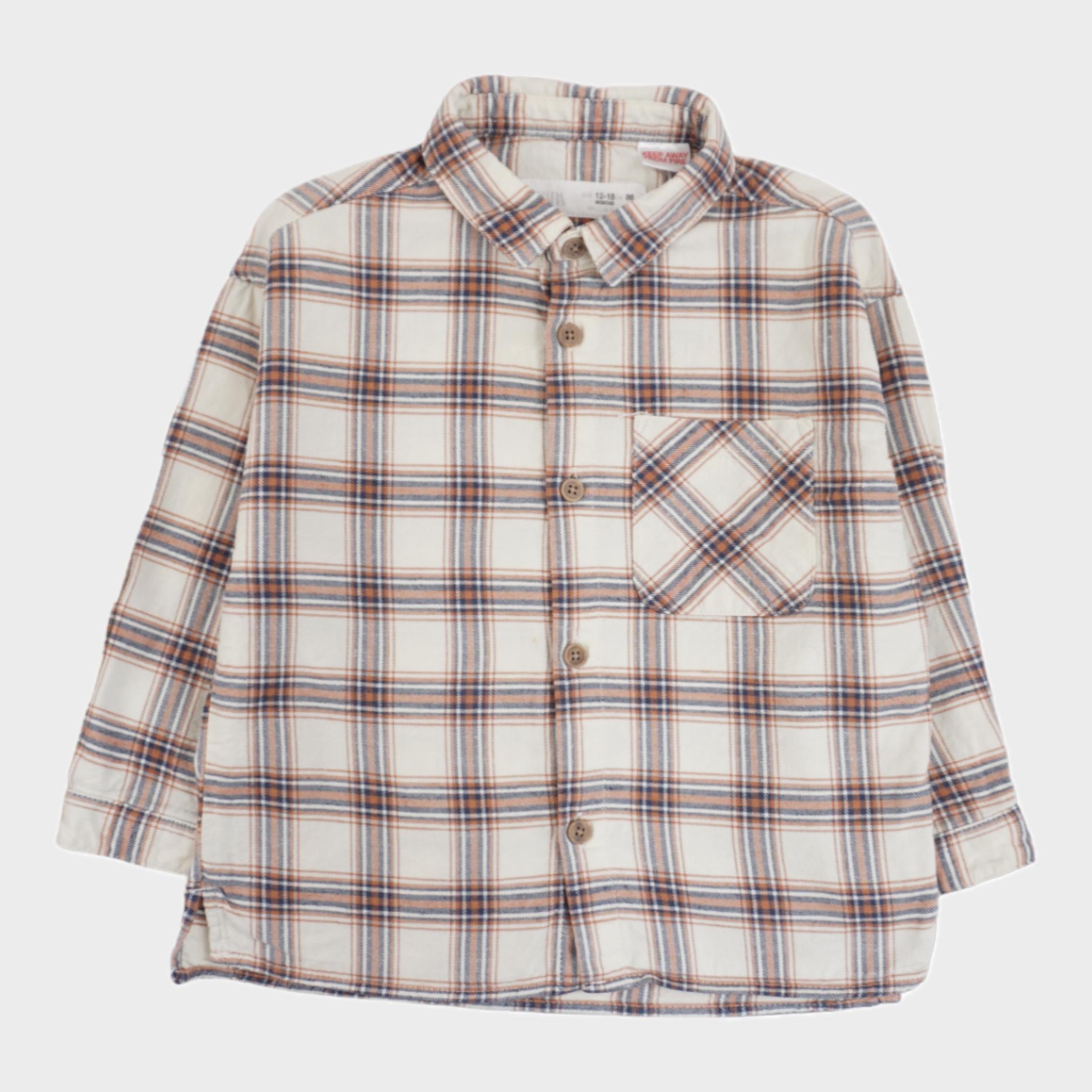 Chemise Beige - 12/18 mois