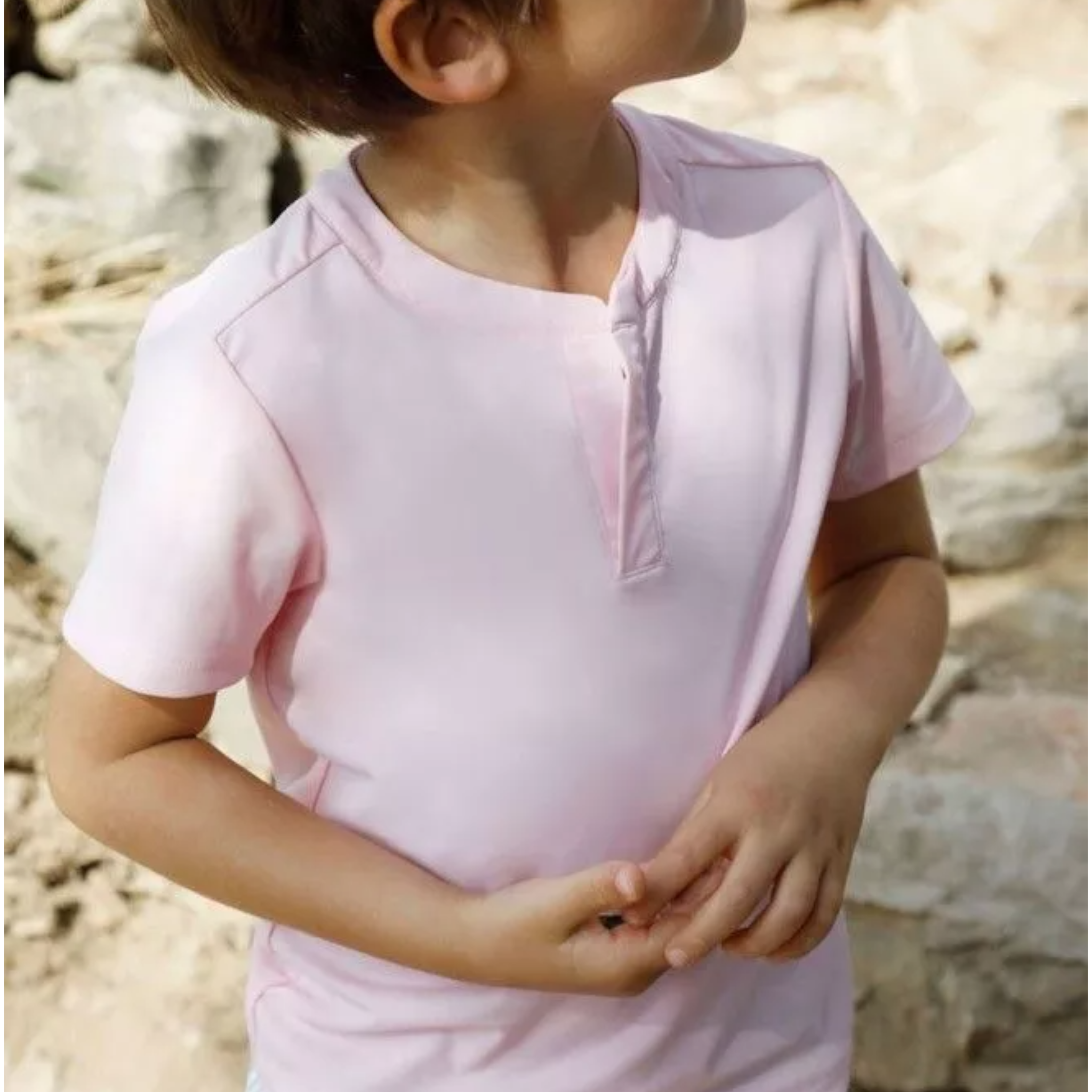 Top Anti-uv Rose - 8 ans (neuf)