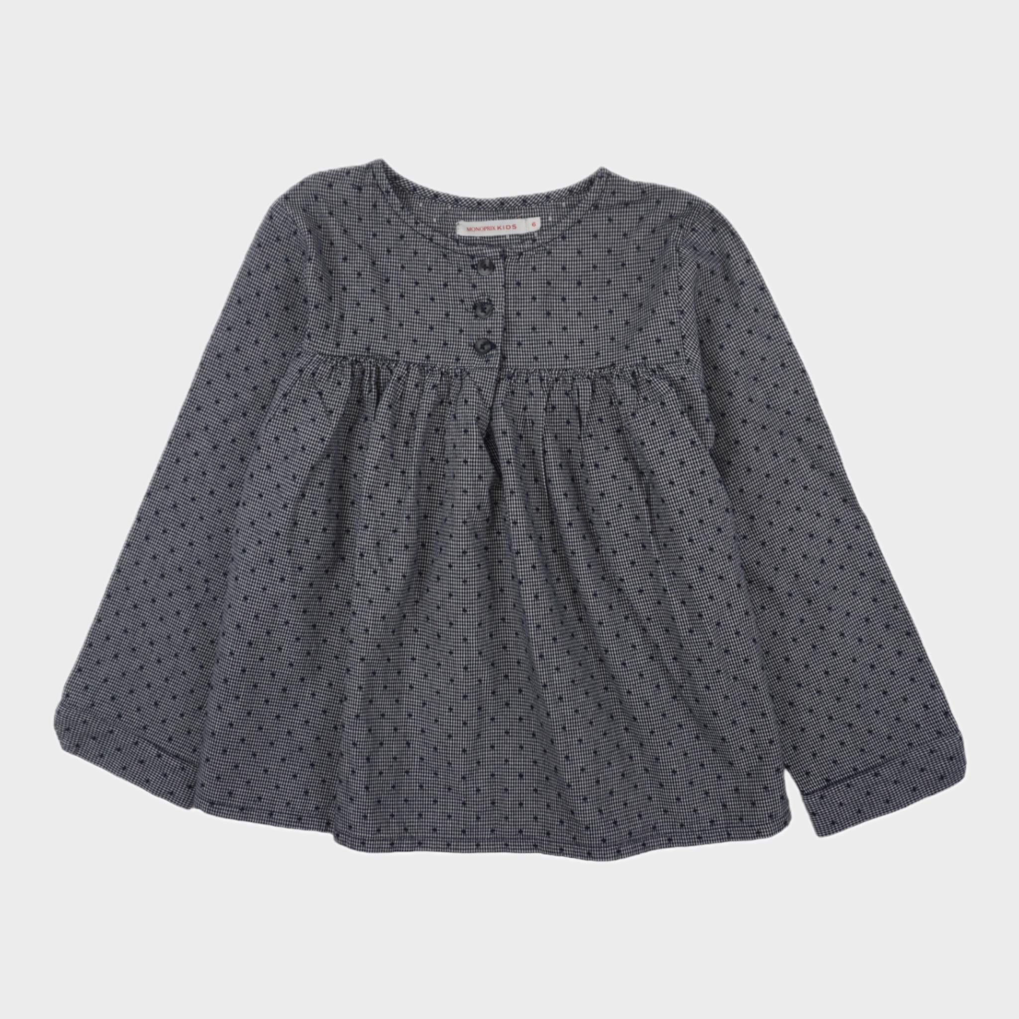 Blouse Bleu - 6 ans
