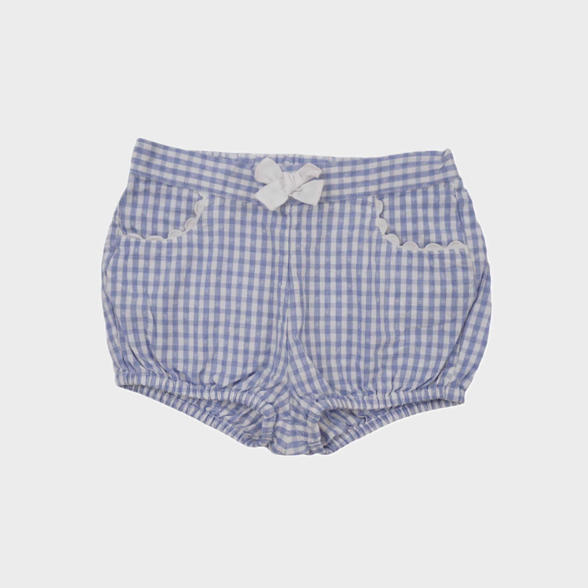 Short Bleu - 6 mois