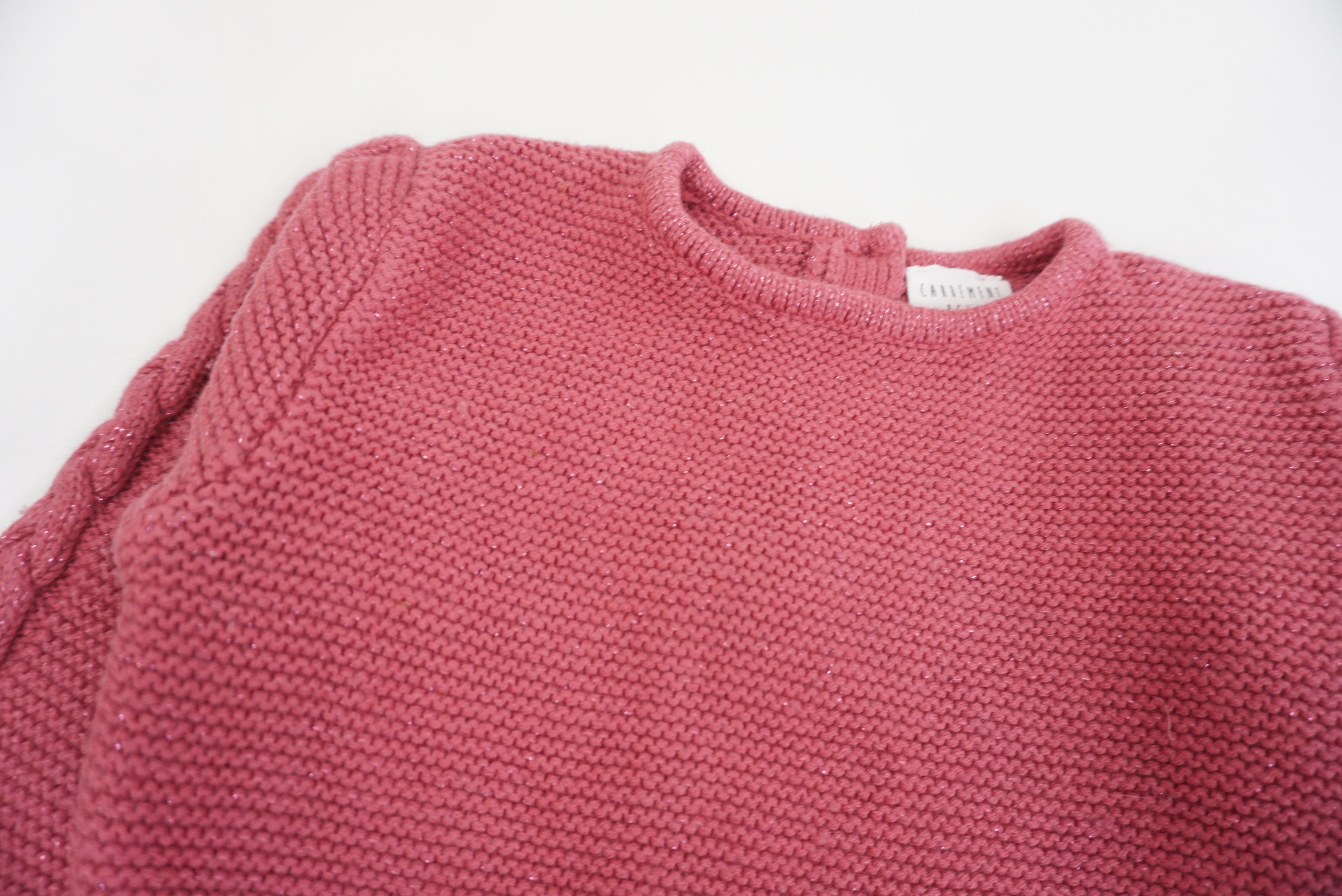 Robe pull Rose - 2 ans