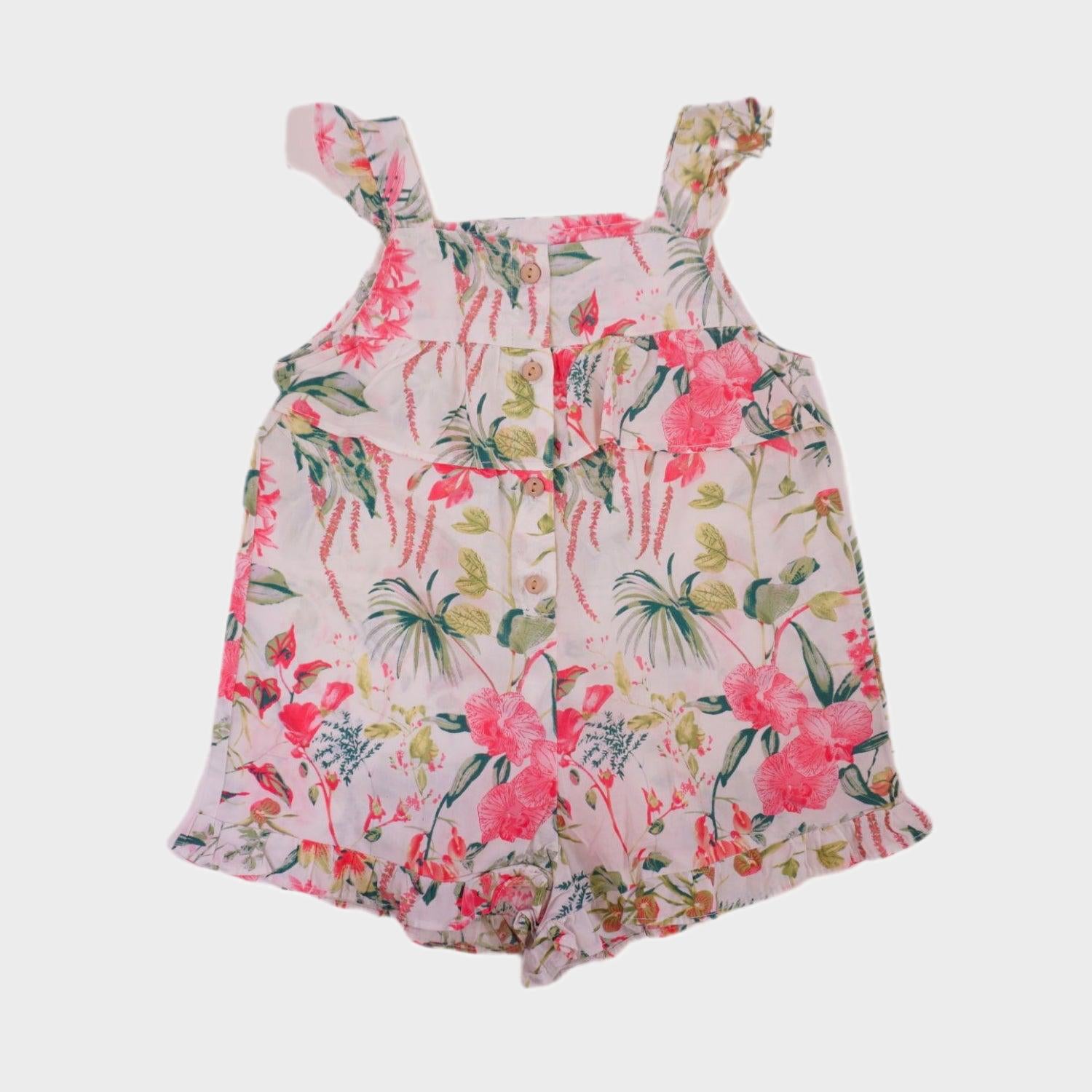 Combishort Multicolore - 6/9 mois