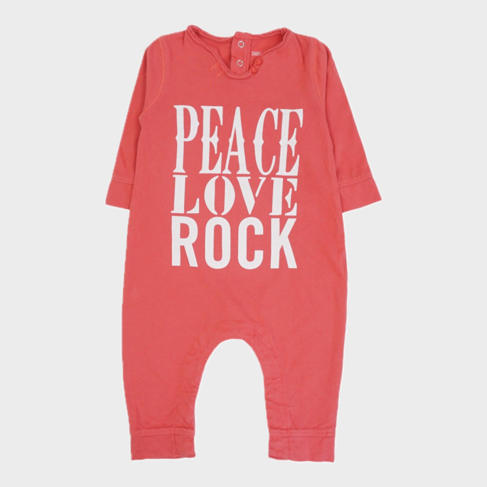 Combinaison Rose - 6 mois