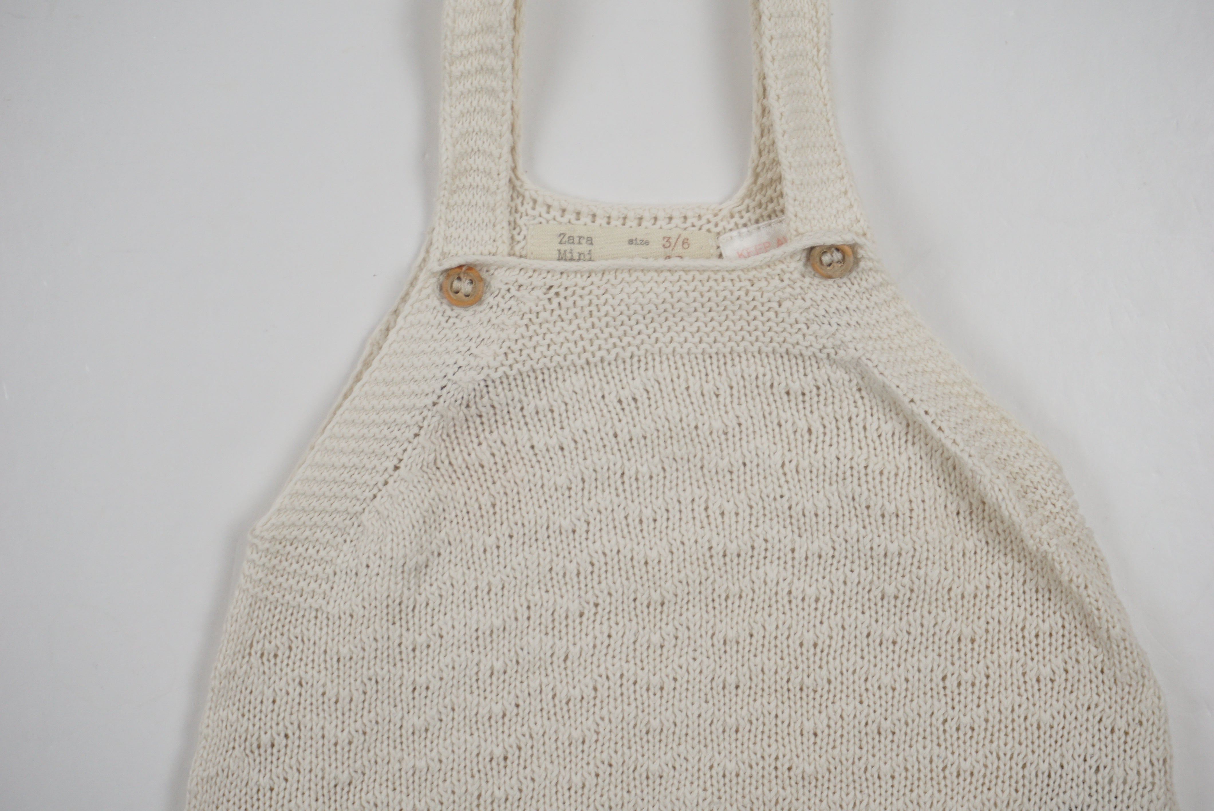 Barboteuse Ecru - 3/6 mois