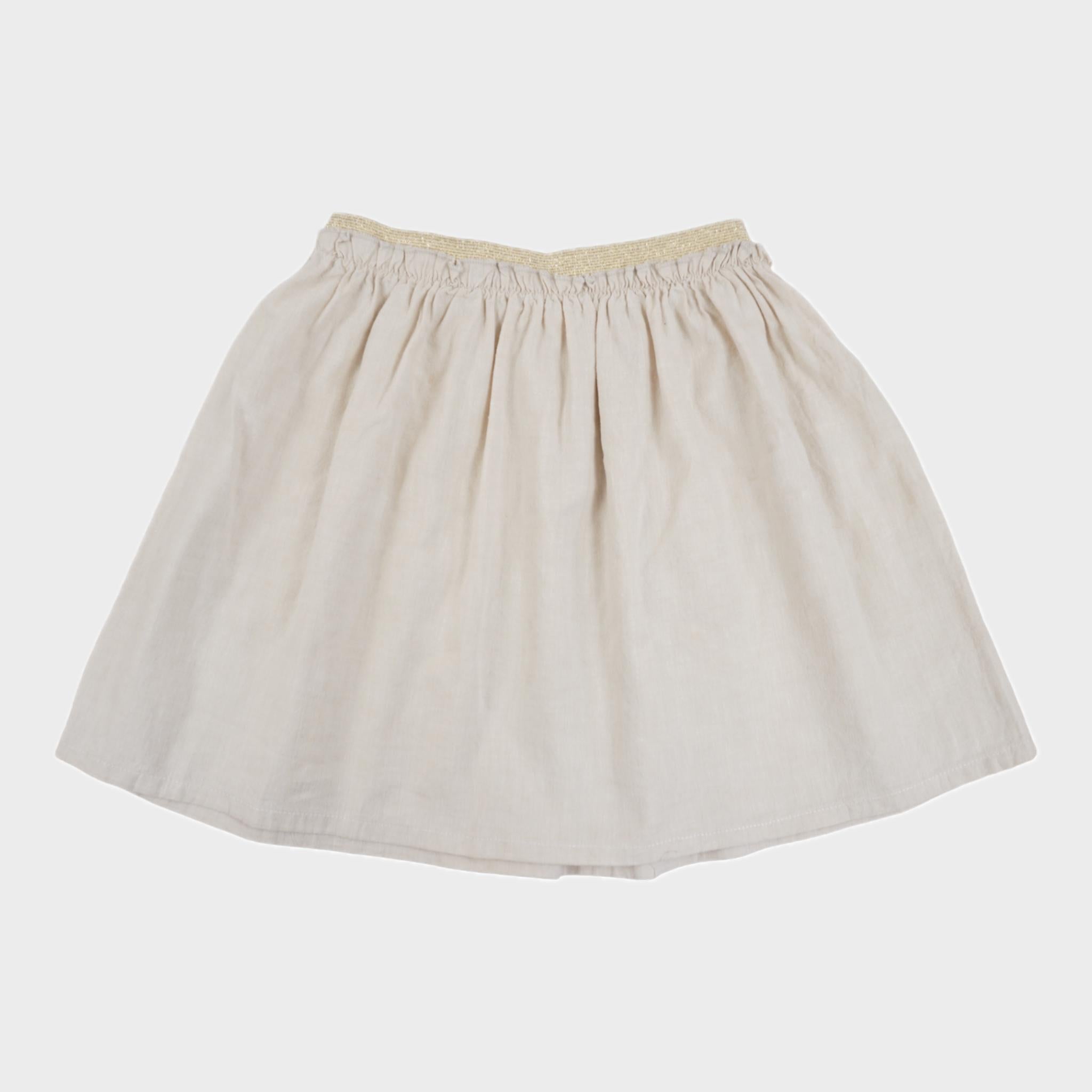 Jupe Beige - 8 ans