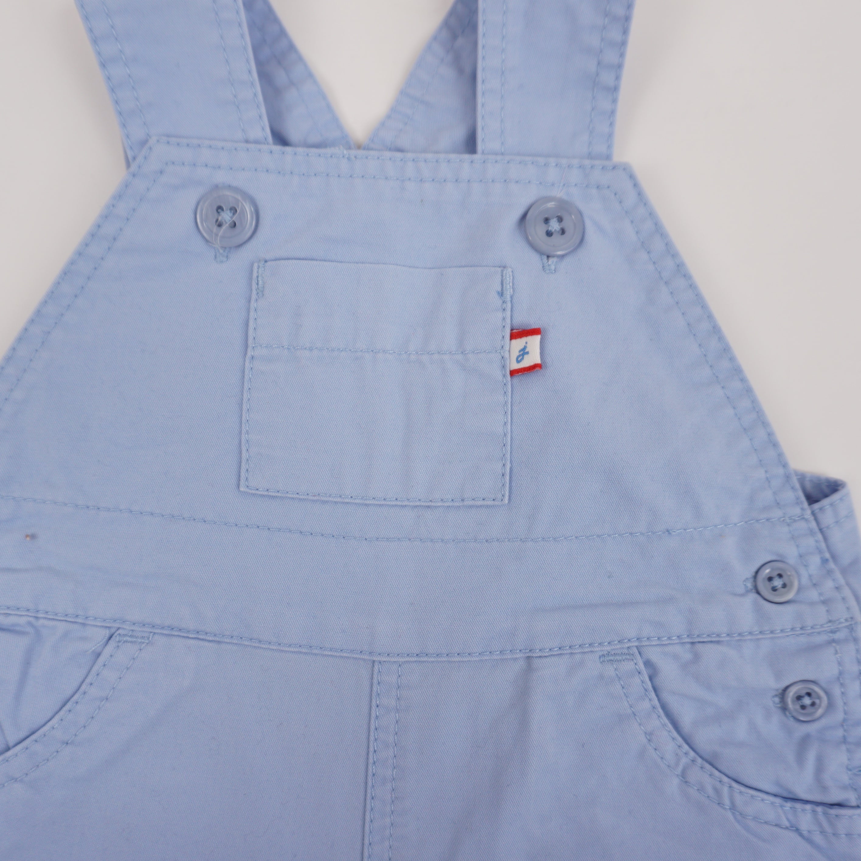 Salopette Bleu - 3 mois