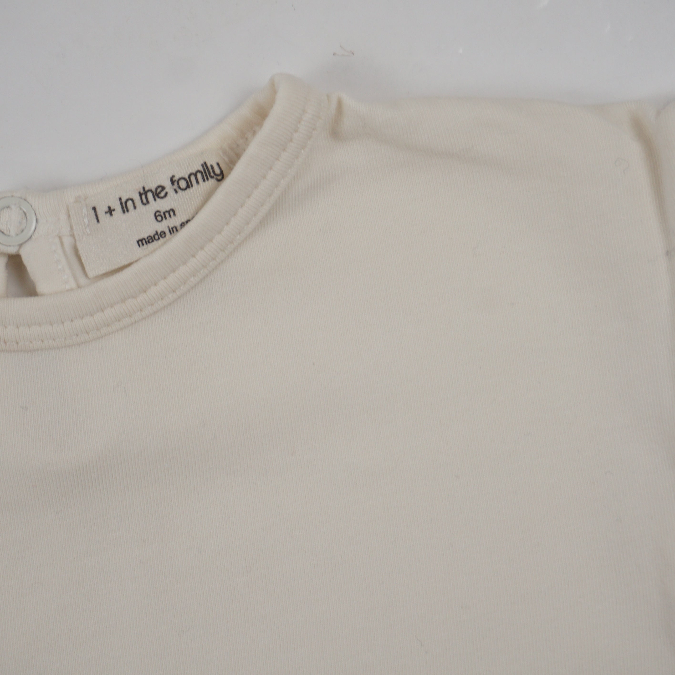 T-shirt Ecru - 6 mois