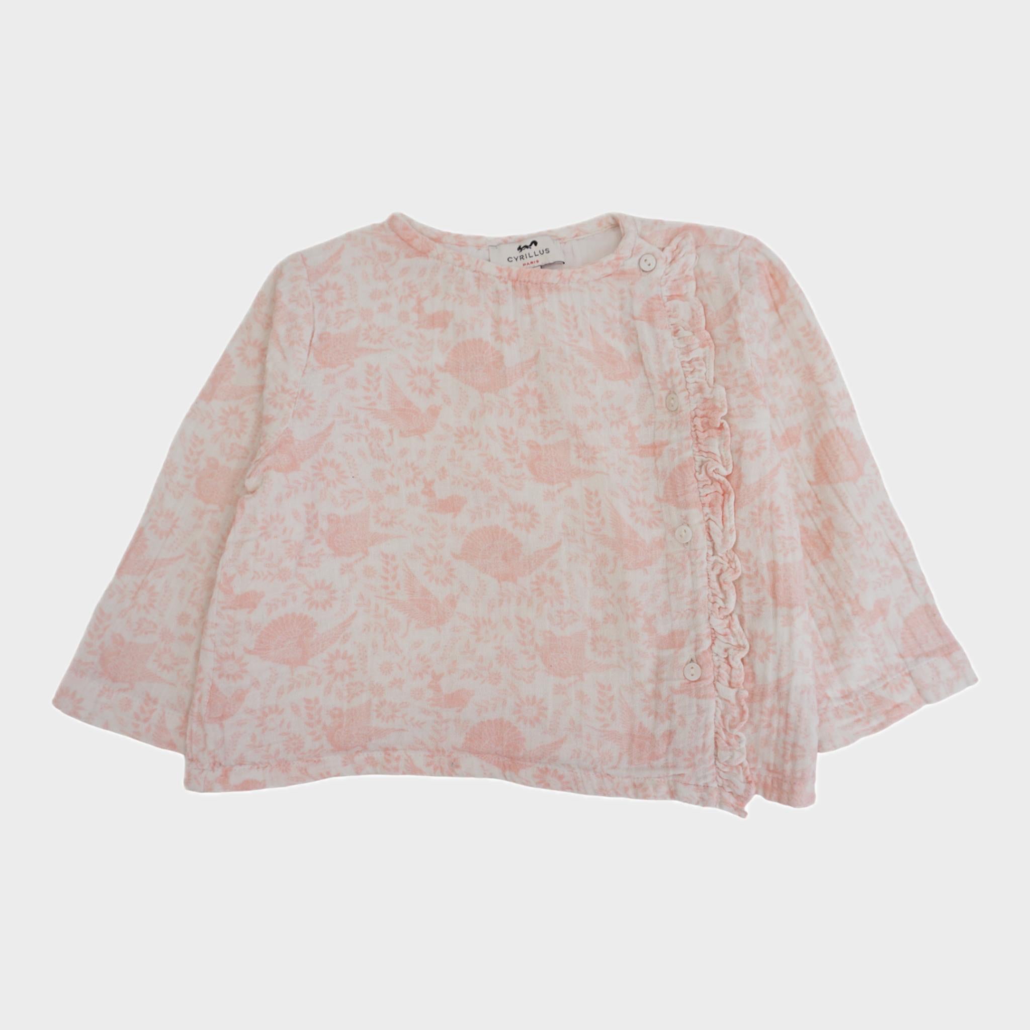 Blouse Rose - 18 mois