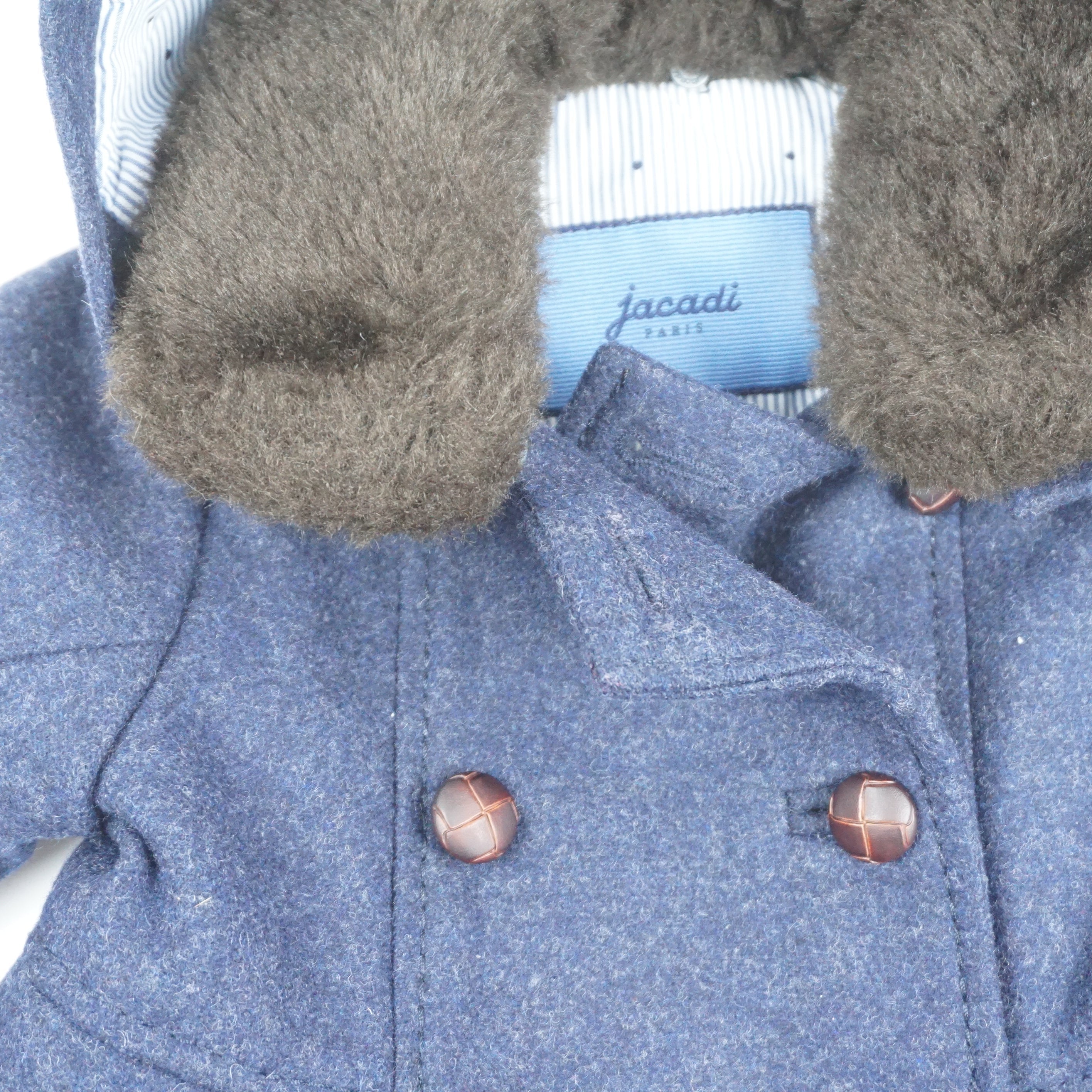 Manteau Bleu - 6 mois