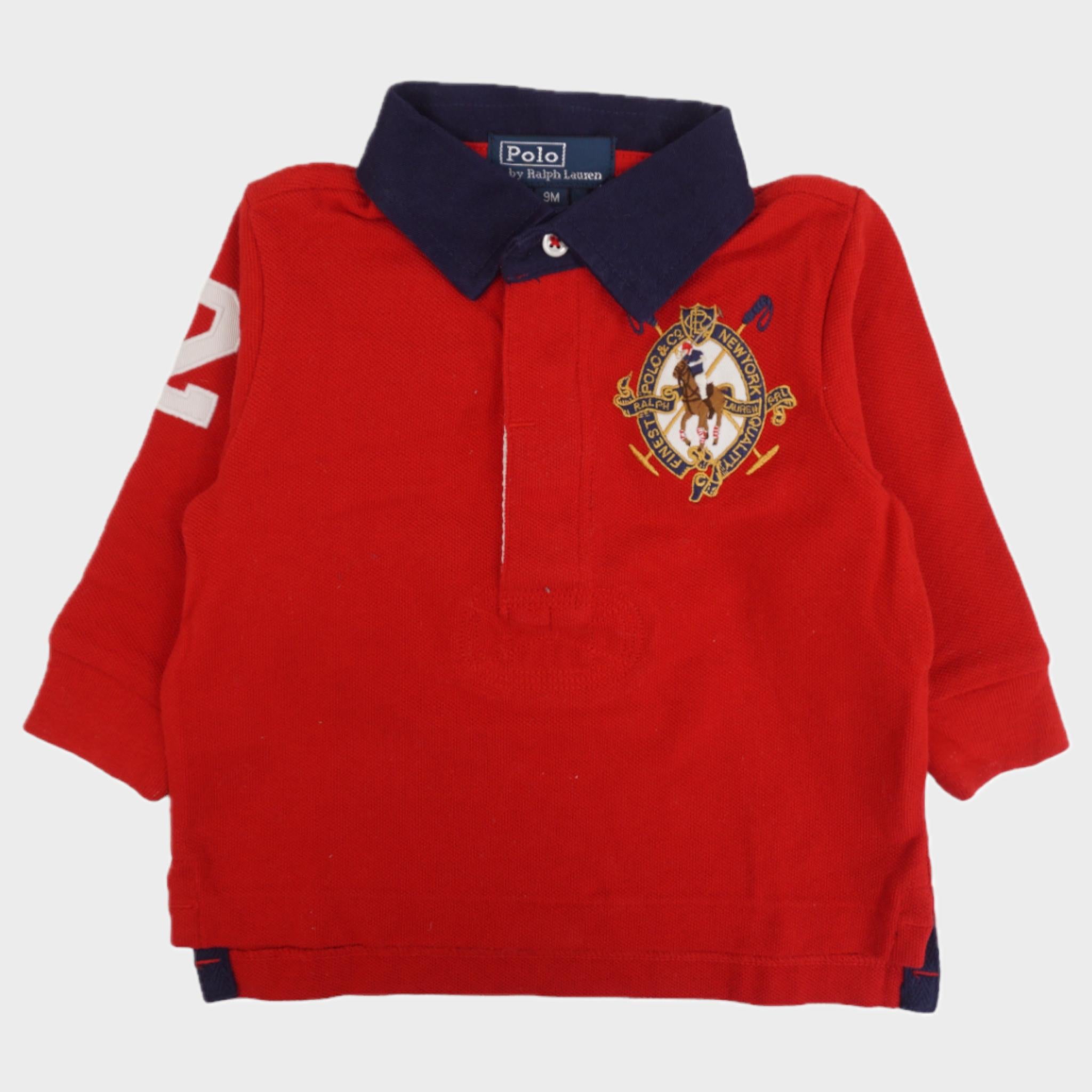Polo Rouge - 9 mois