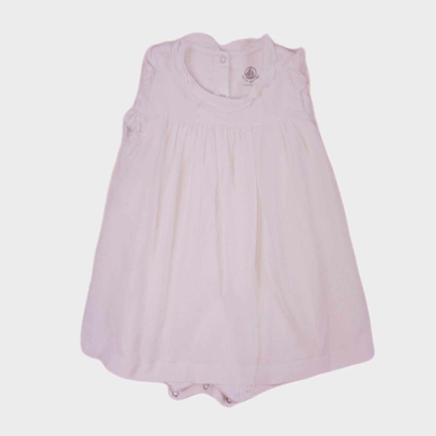 Robe Blanc - 12 mois