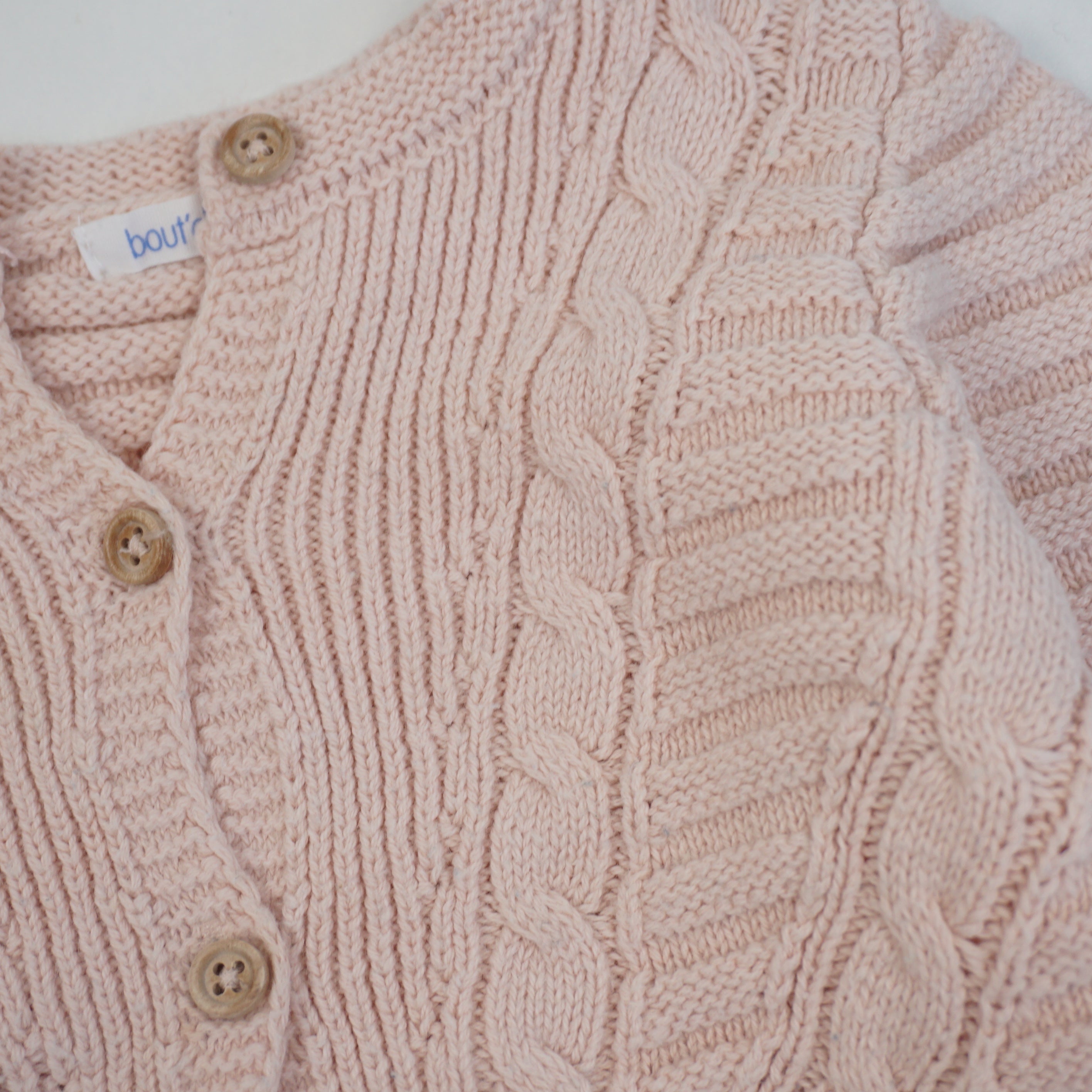 Gilet Rose - 6/9 mois