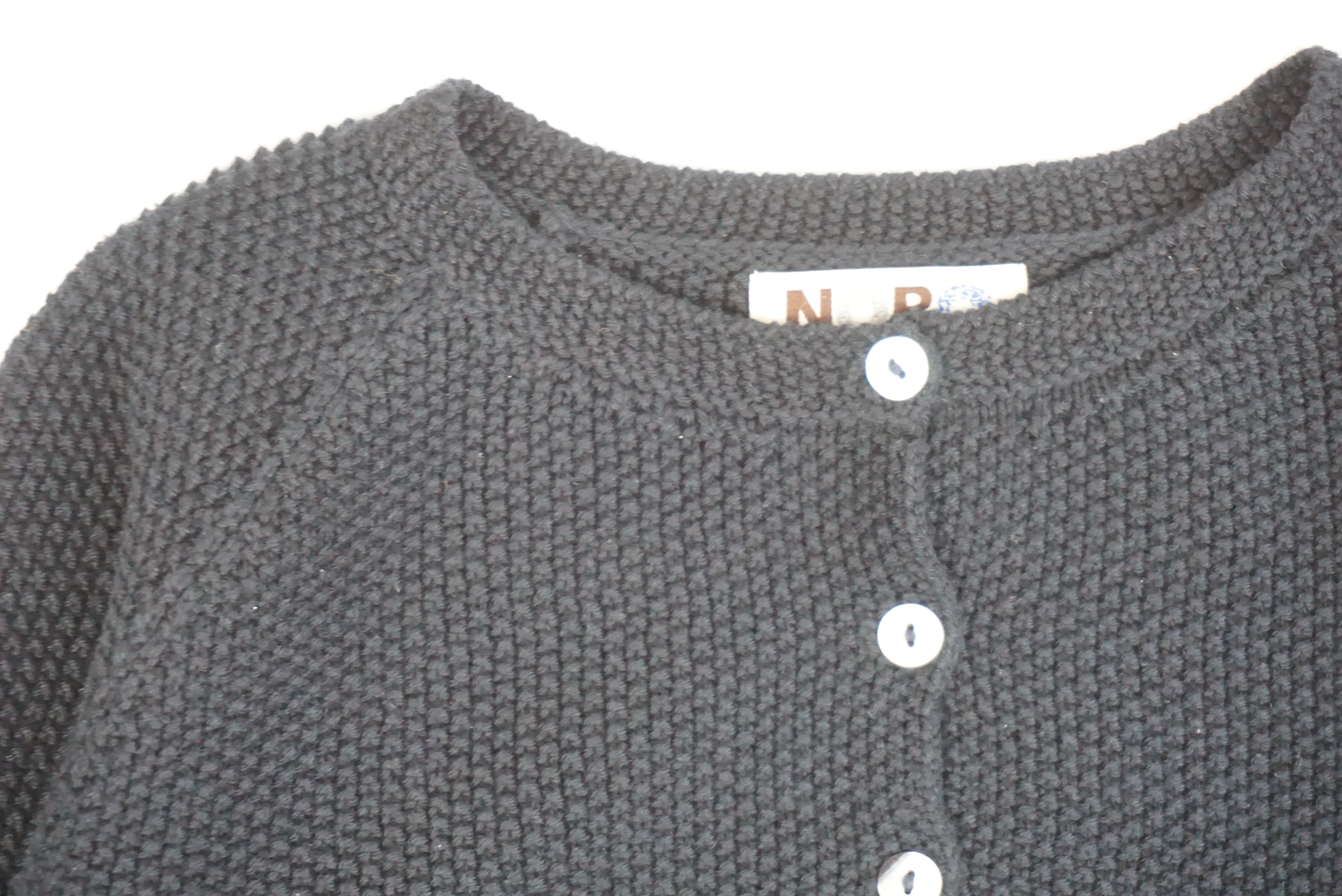 Gilet Noir - 5/6 ans