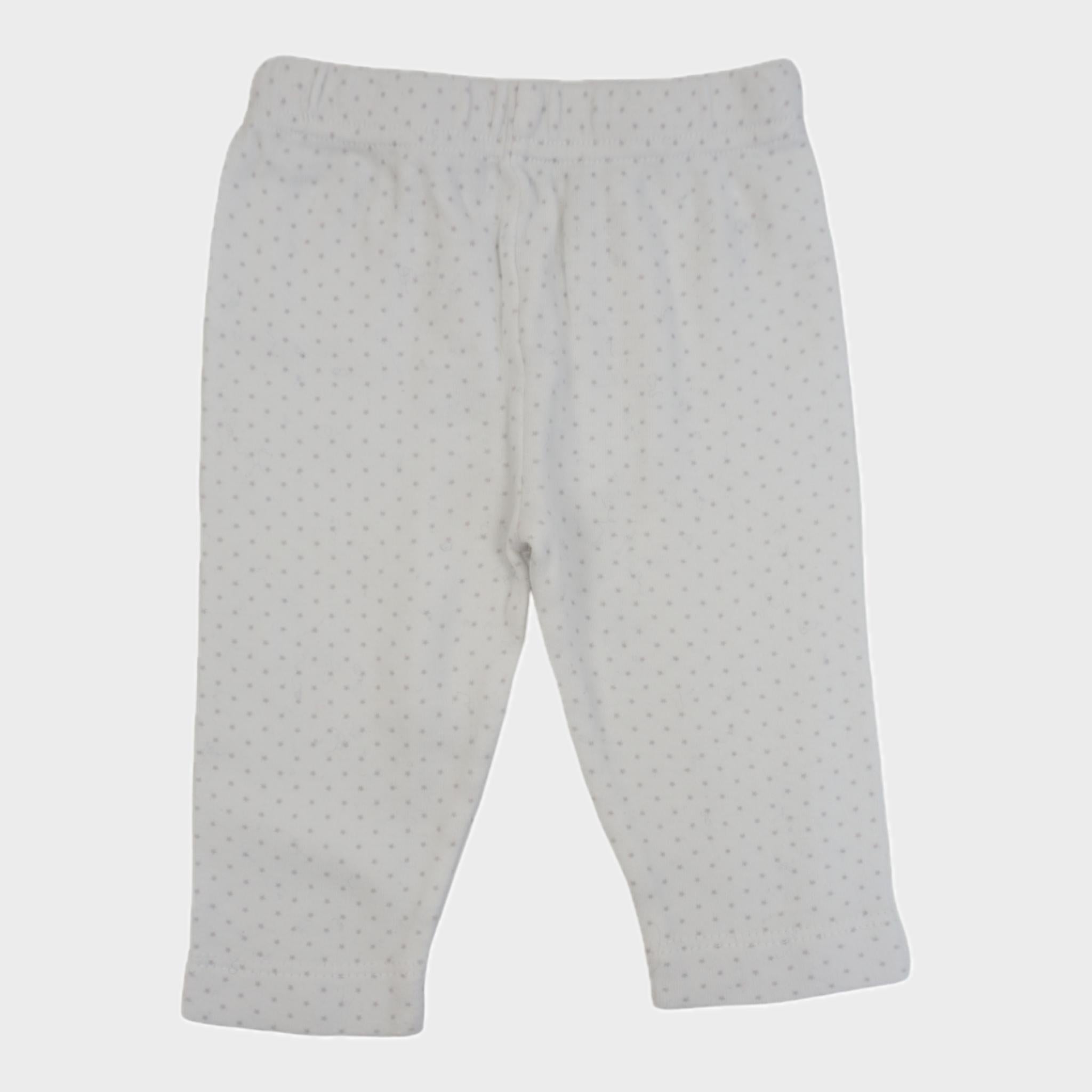 Legging Blanc - 3 mois