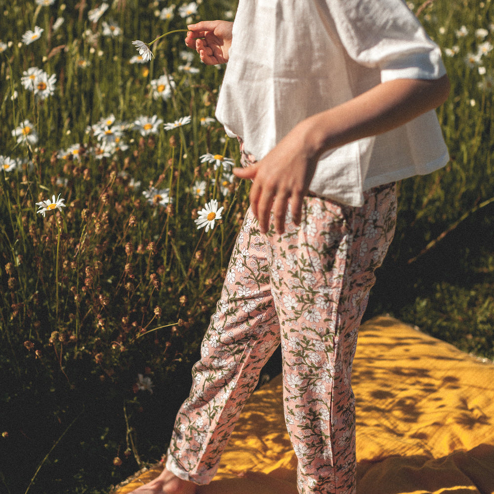 Pantalon Rose - 3 mois (neuf)