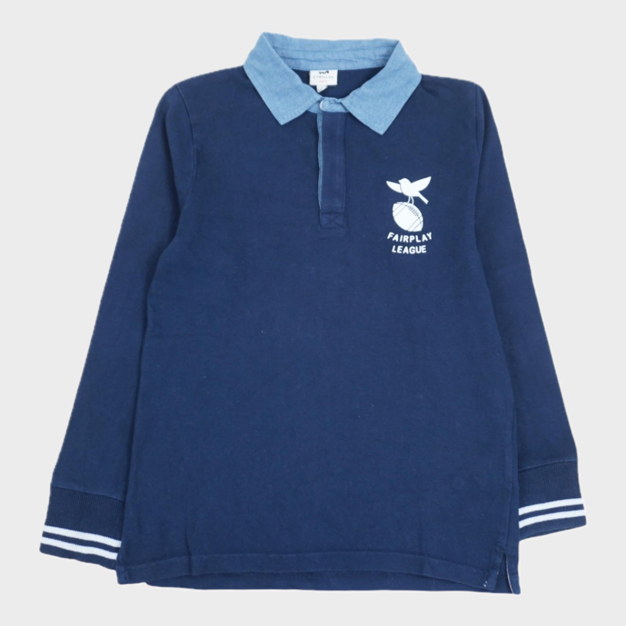 Polo Bleu - 10 ans