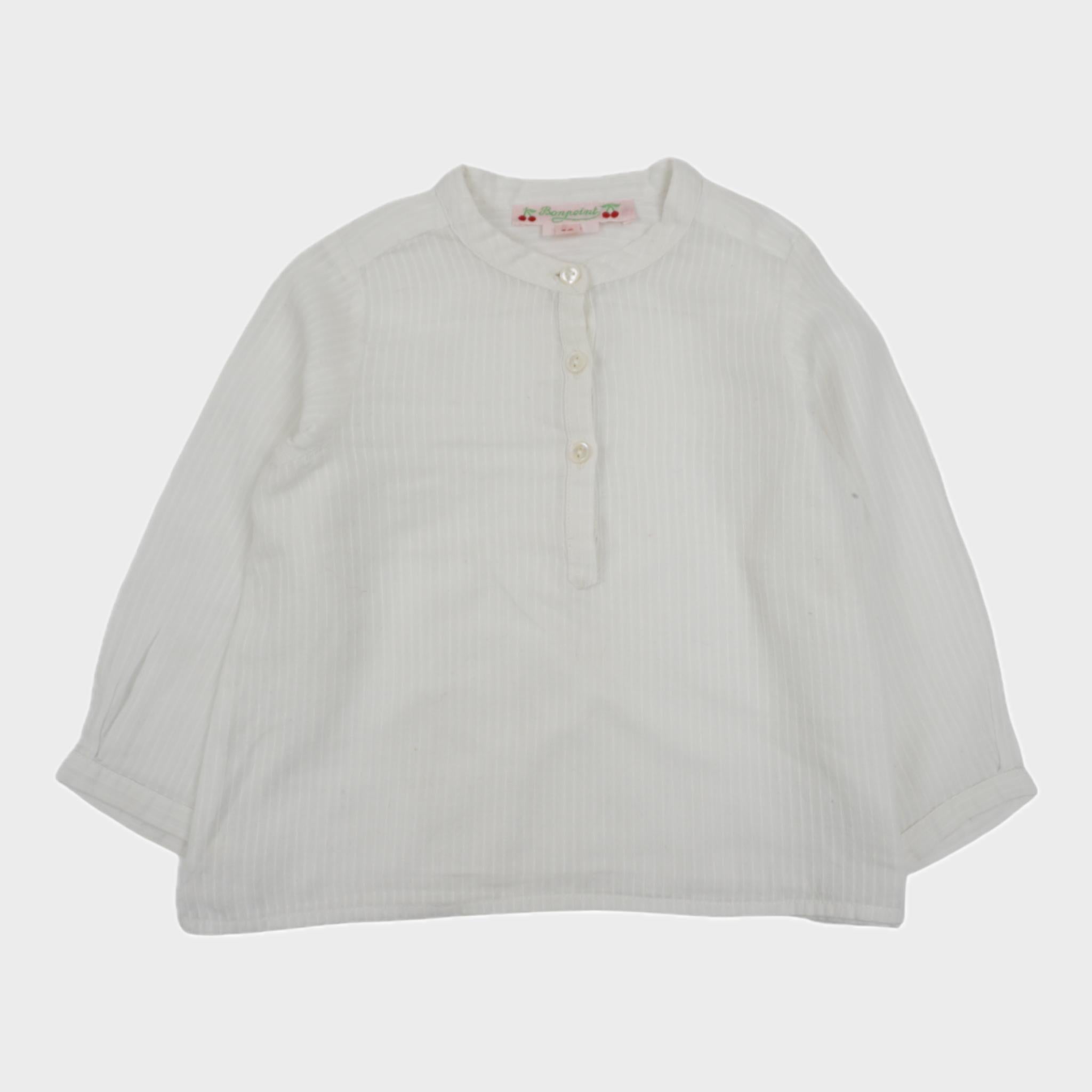 Blouse Blanc - 12 mois