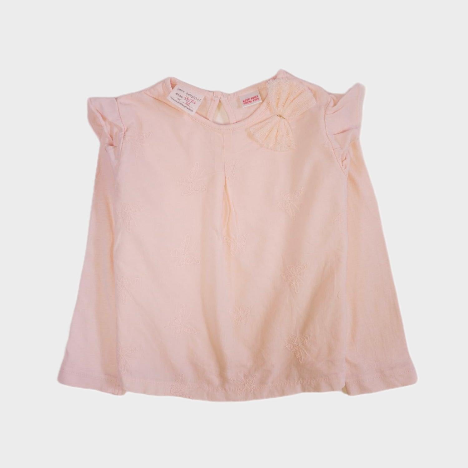 T-shirt Rose - 18/24 mois