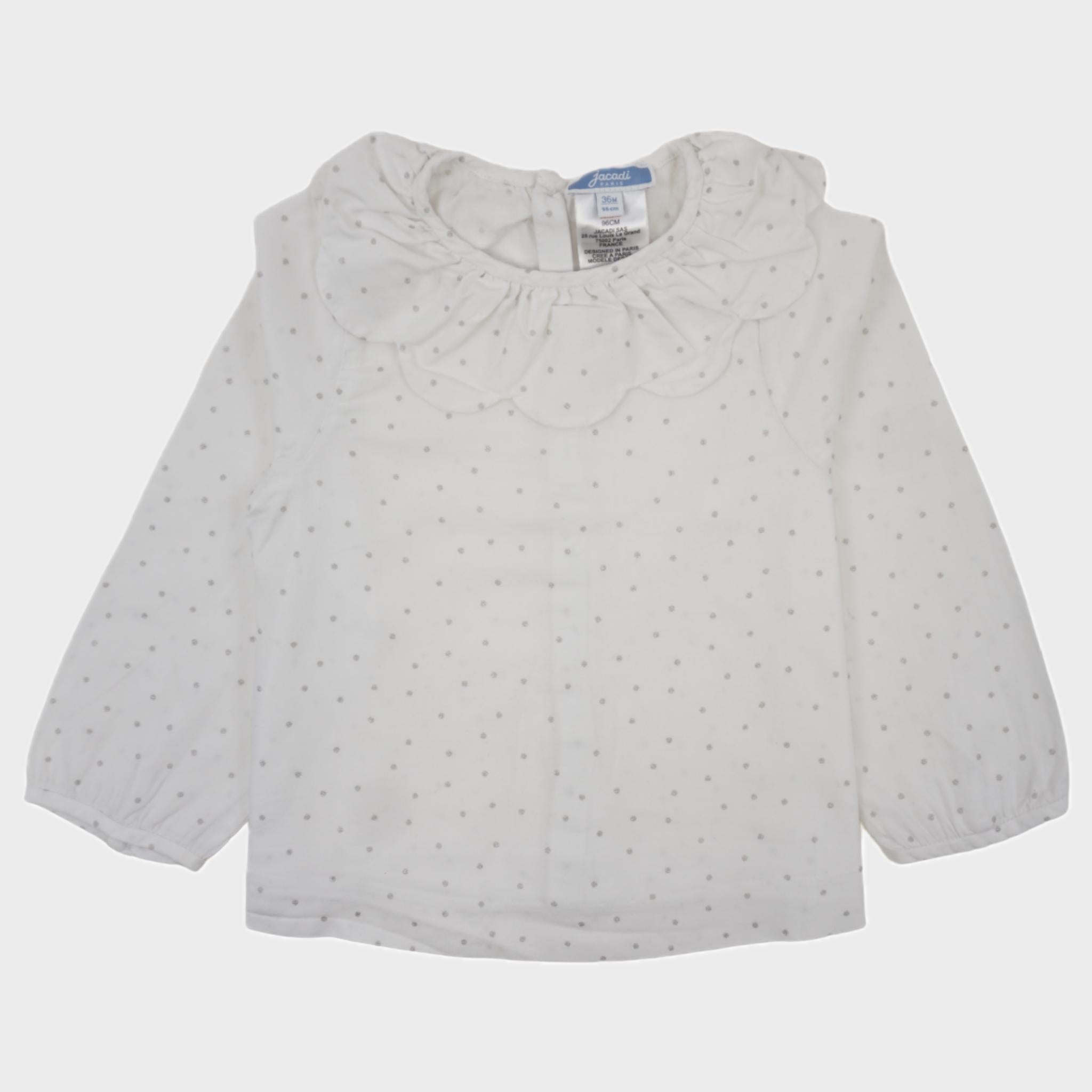 Blouse Blanc - 36 mois