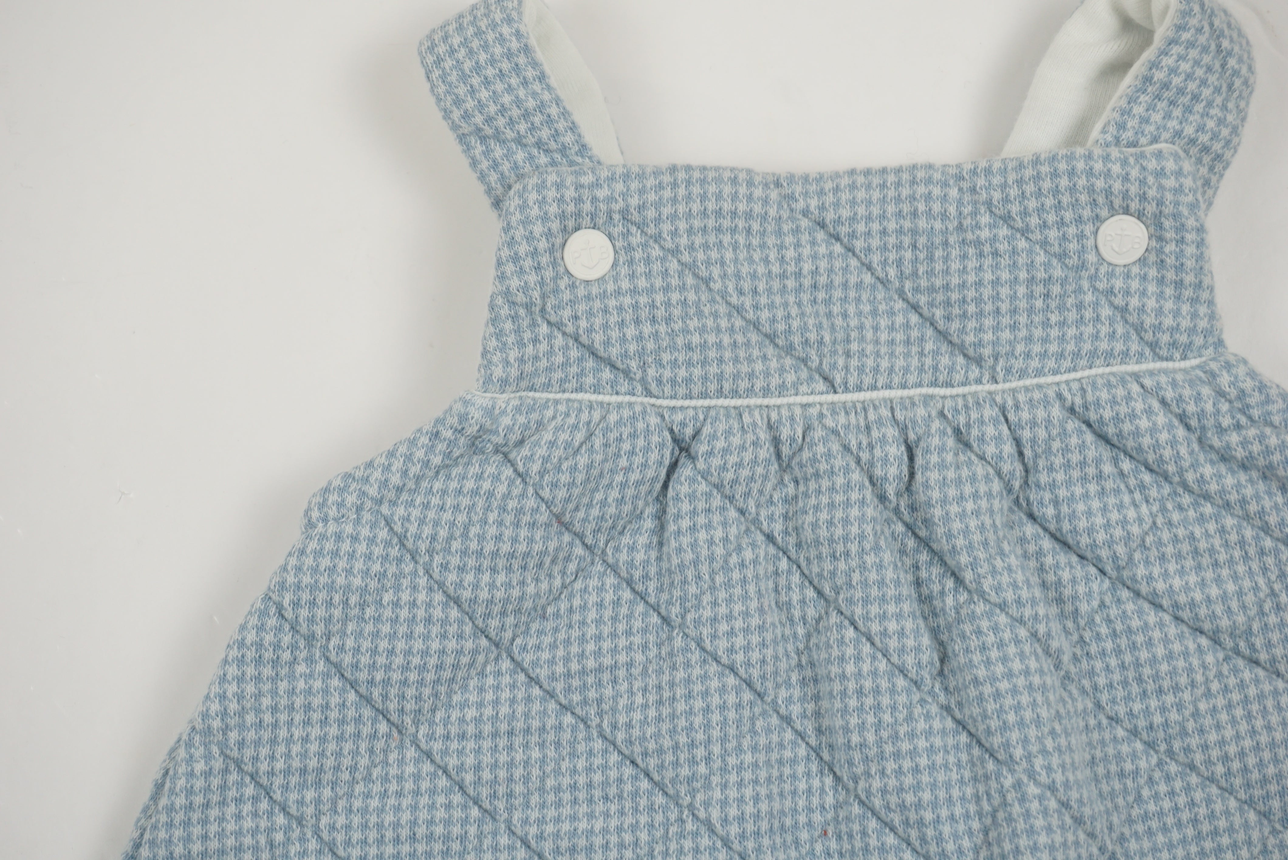 Barboteuse Bleu - 1 mois