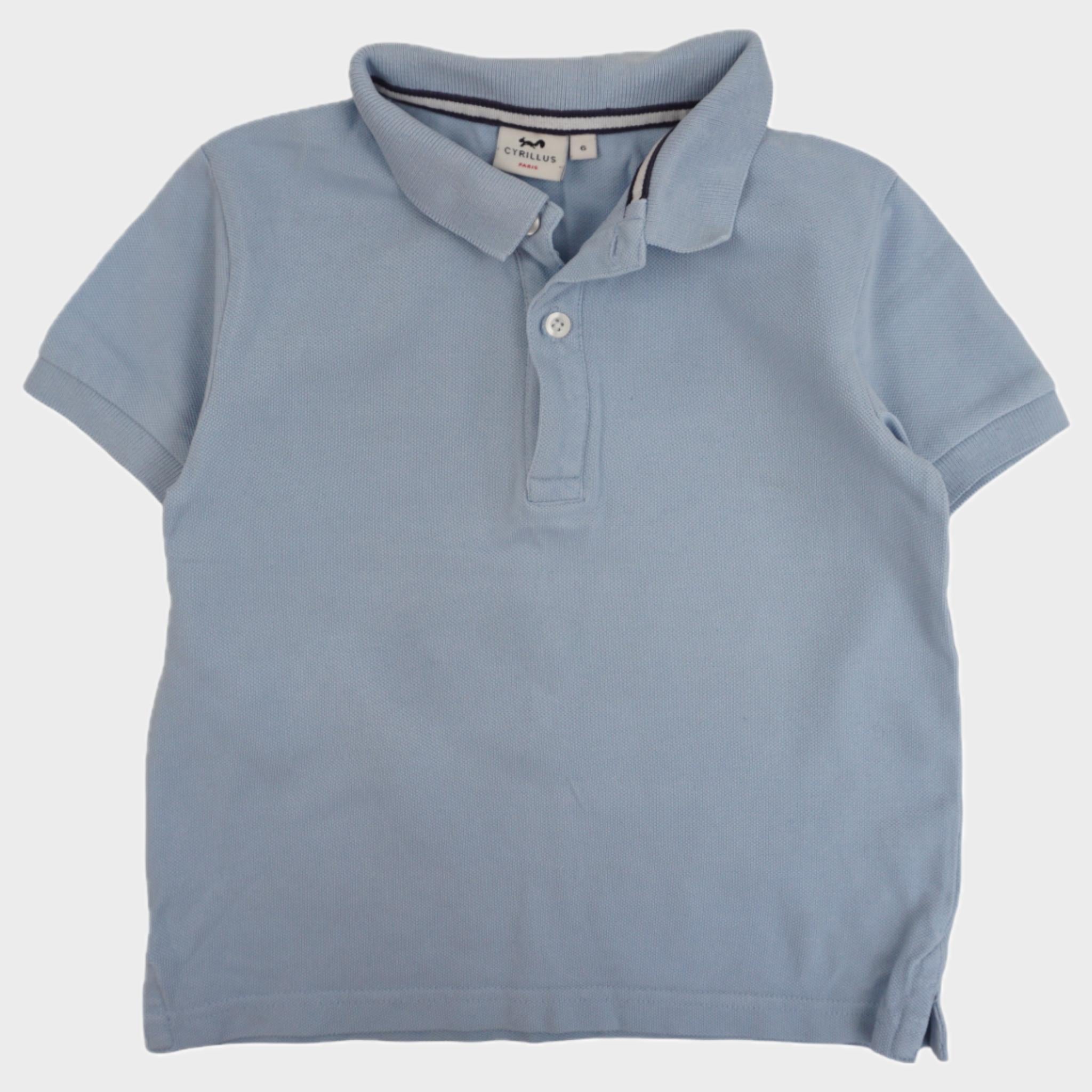 Polo Bleu - 6 ans
