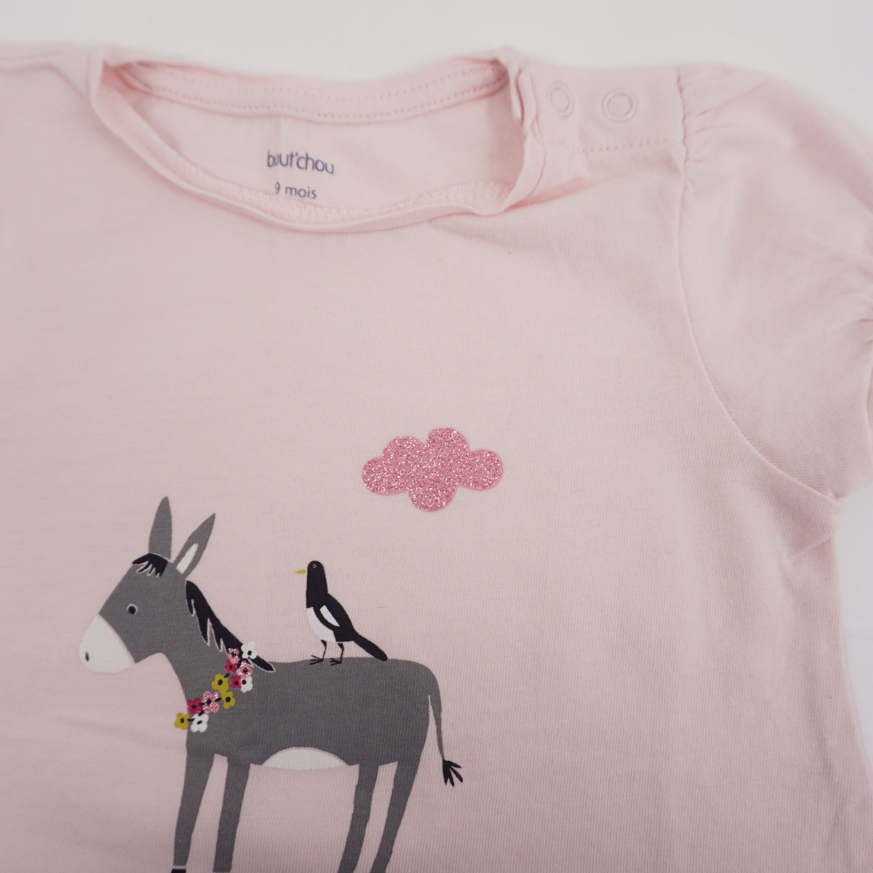 T-shirt Rose - 9 mois