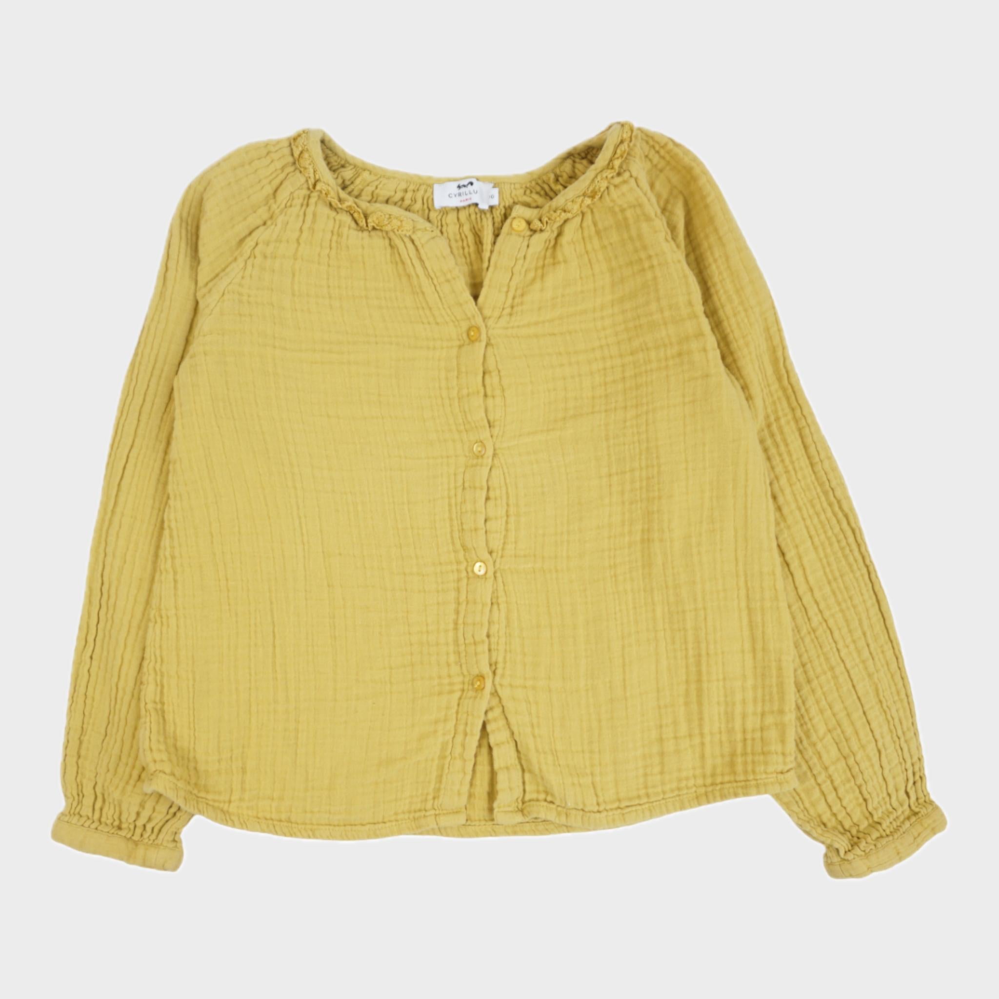 Chemise Moutarde - 10 ans