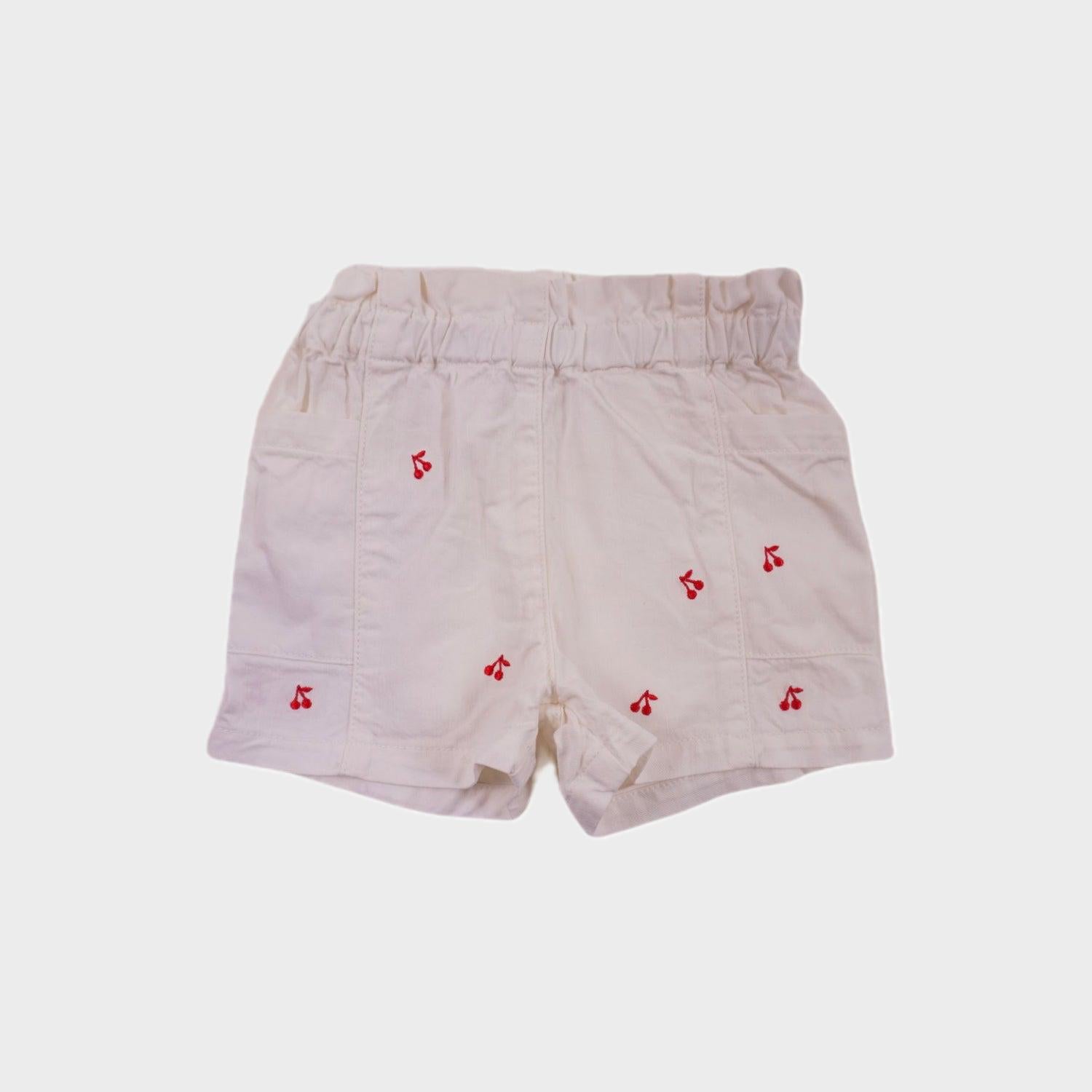 Short Blanc - 6 mois