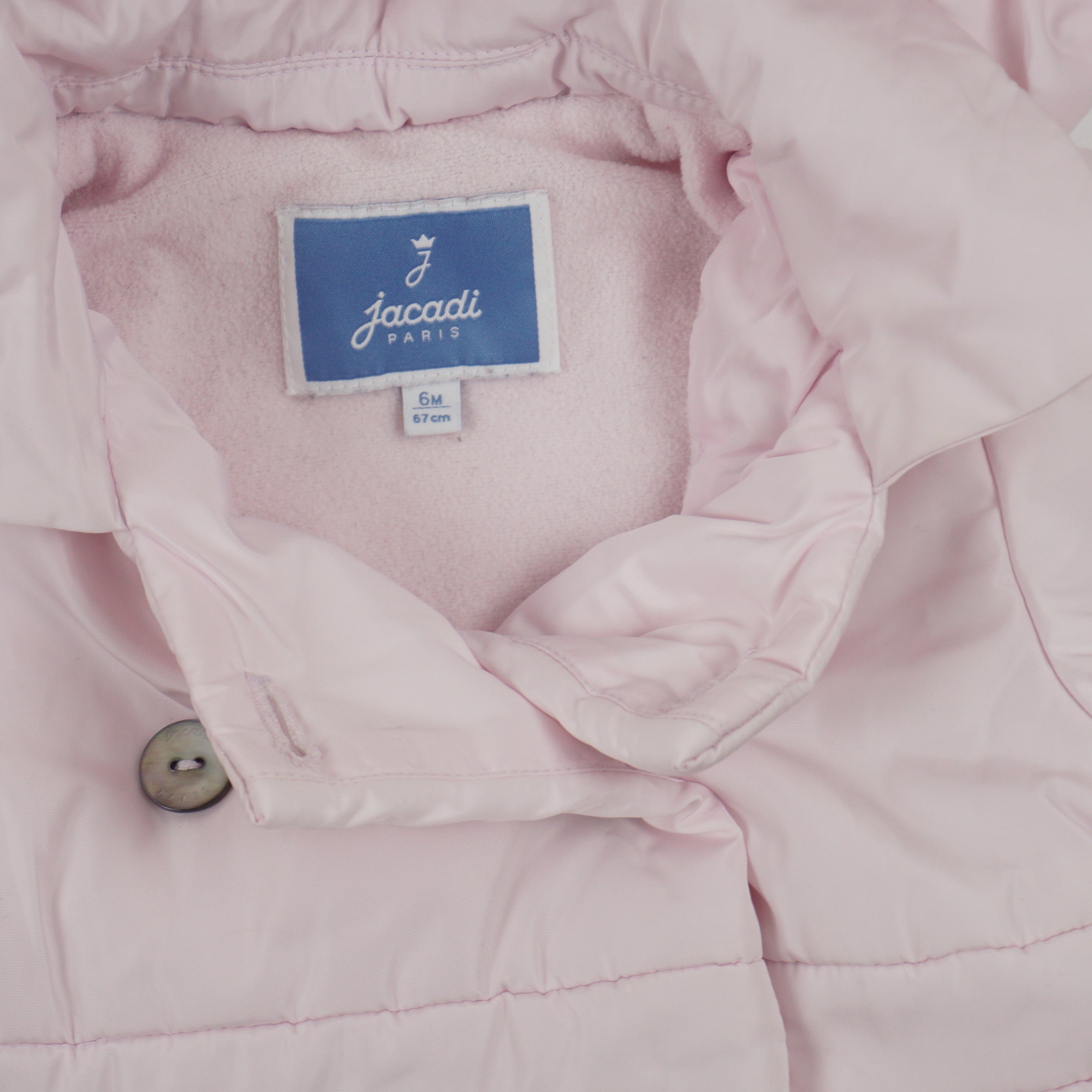 Manteau Rose - 6 mois