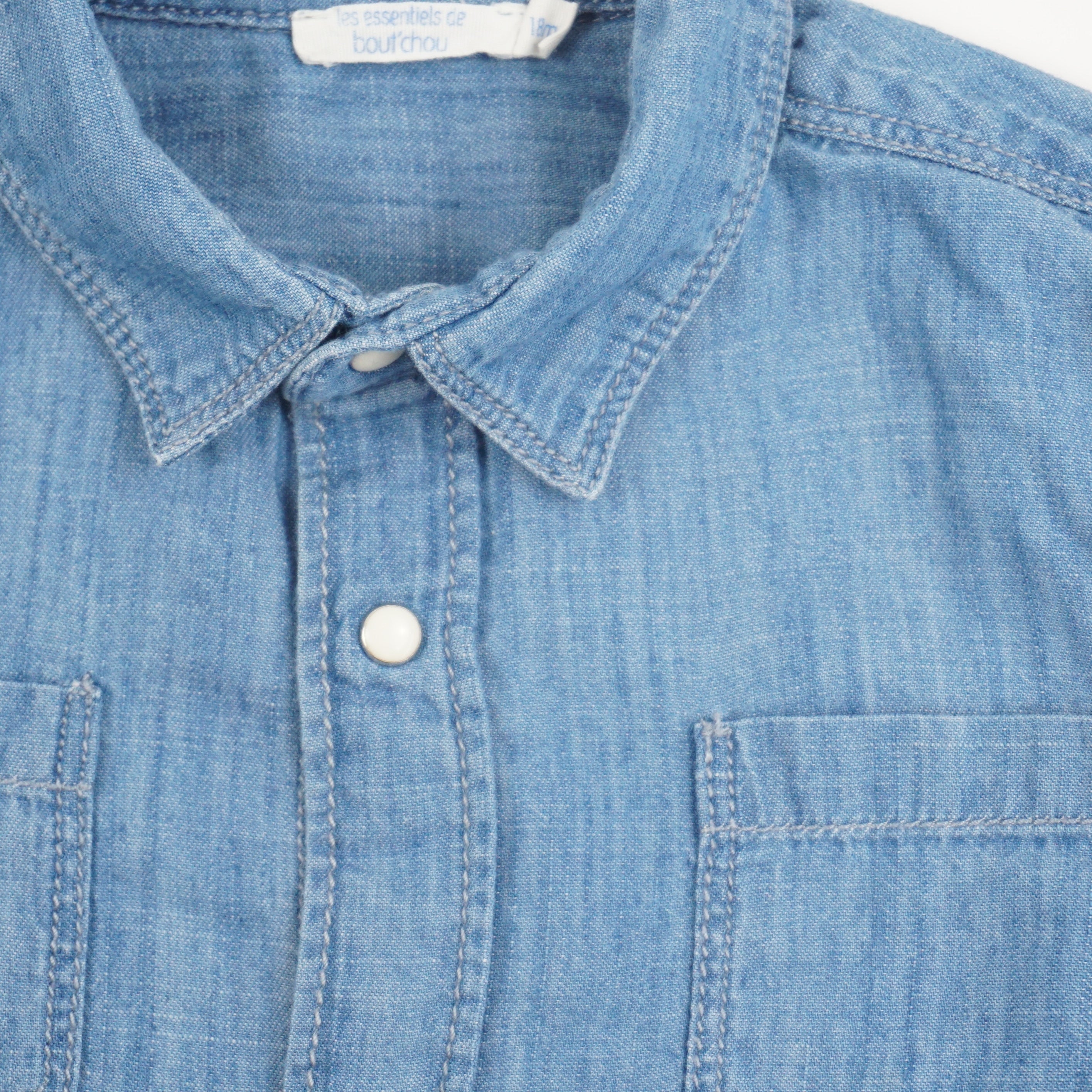 Chemise Bleu - 18 mois