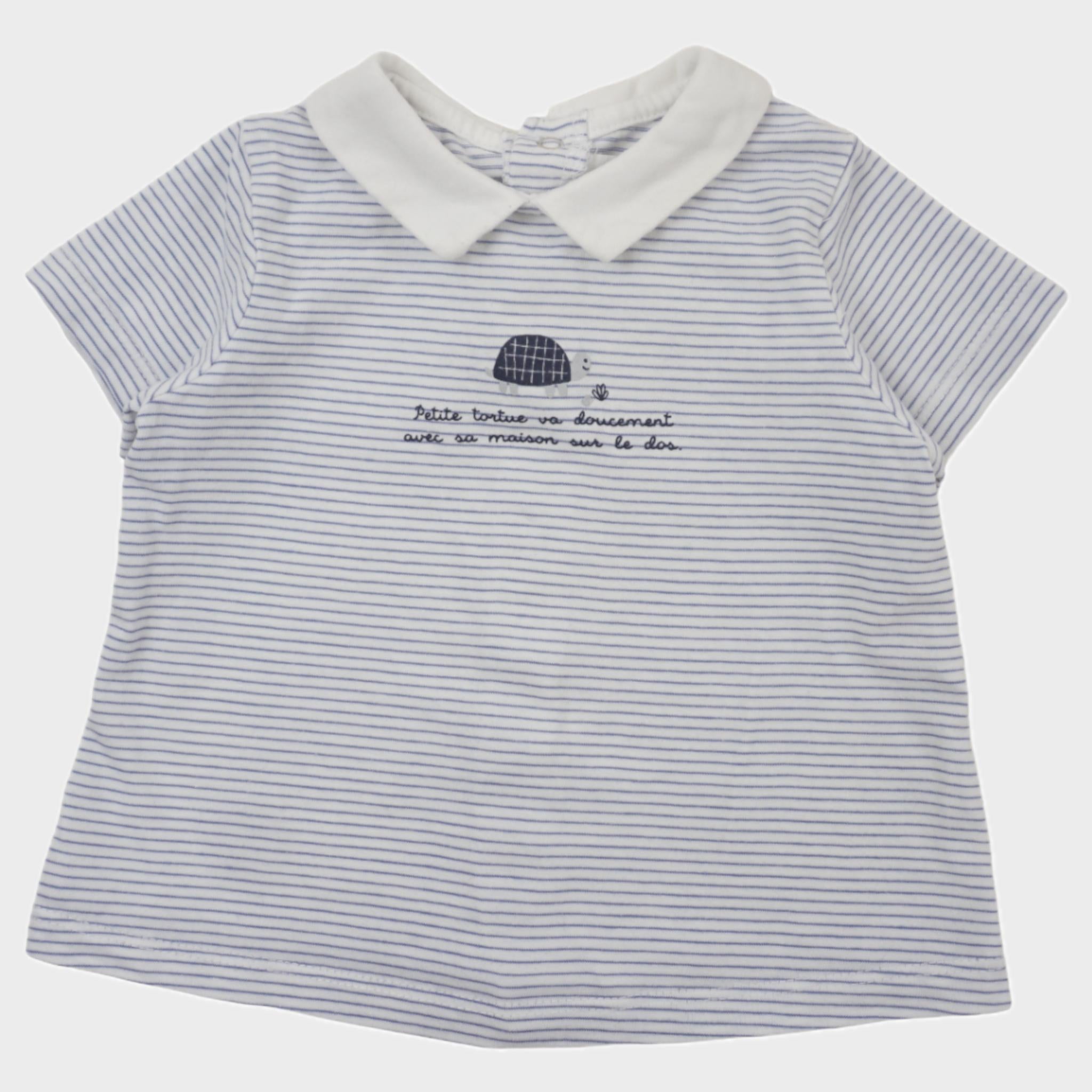 T-shirt Bleu - 6 mois