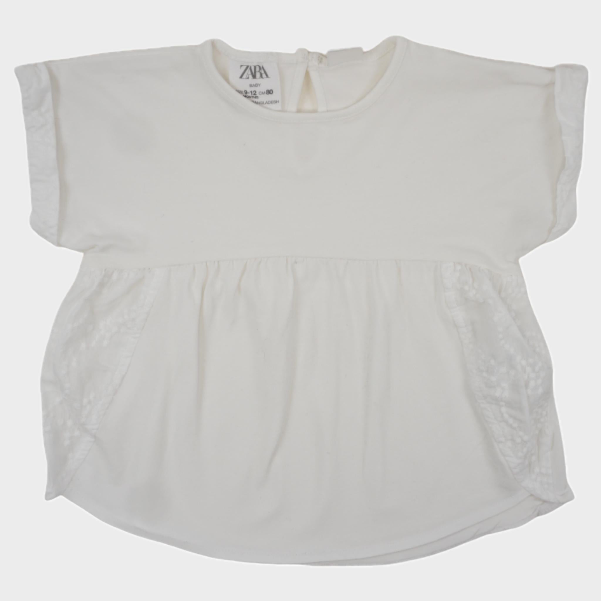 T-shirt Ecru - 9/12 mois