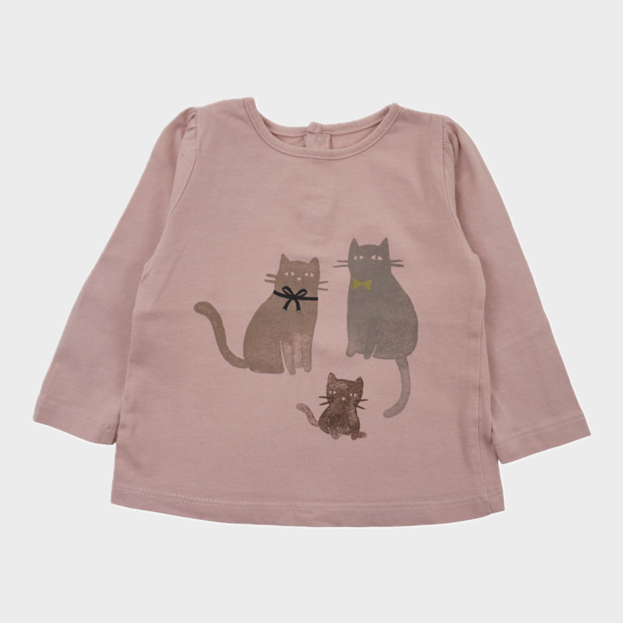 T-shirt Rose - 9 mois